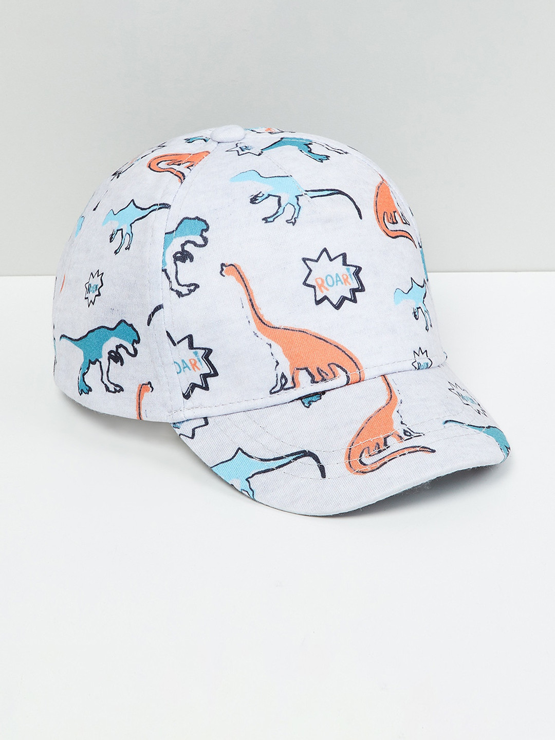 

max Boys Printed Cap, Grey