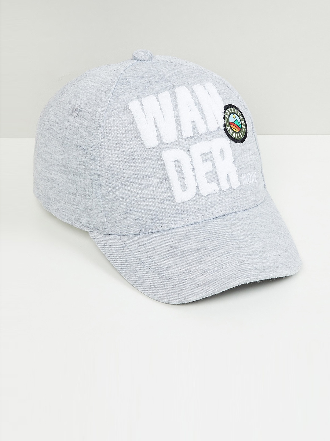 

max Boys Textured Cap, Grey
