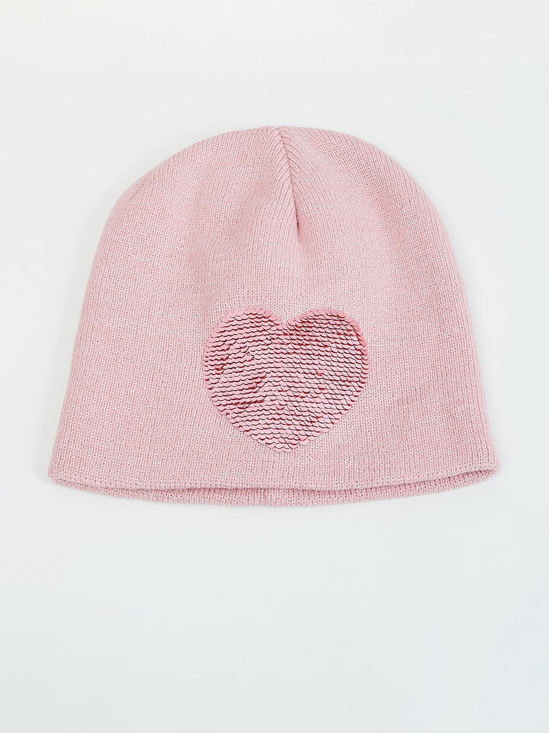 

max Girls Embellished Beanie, Pink