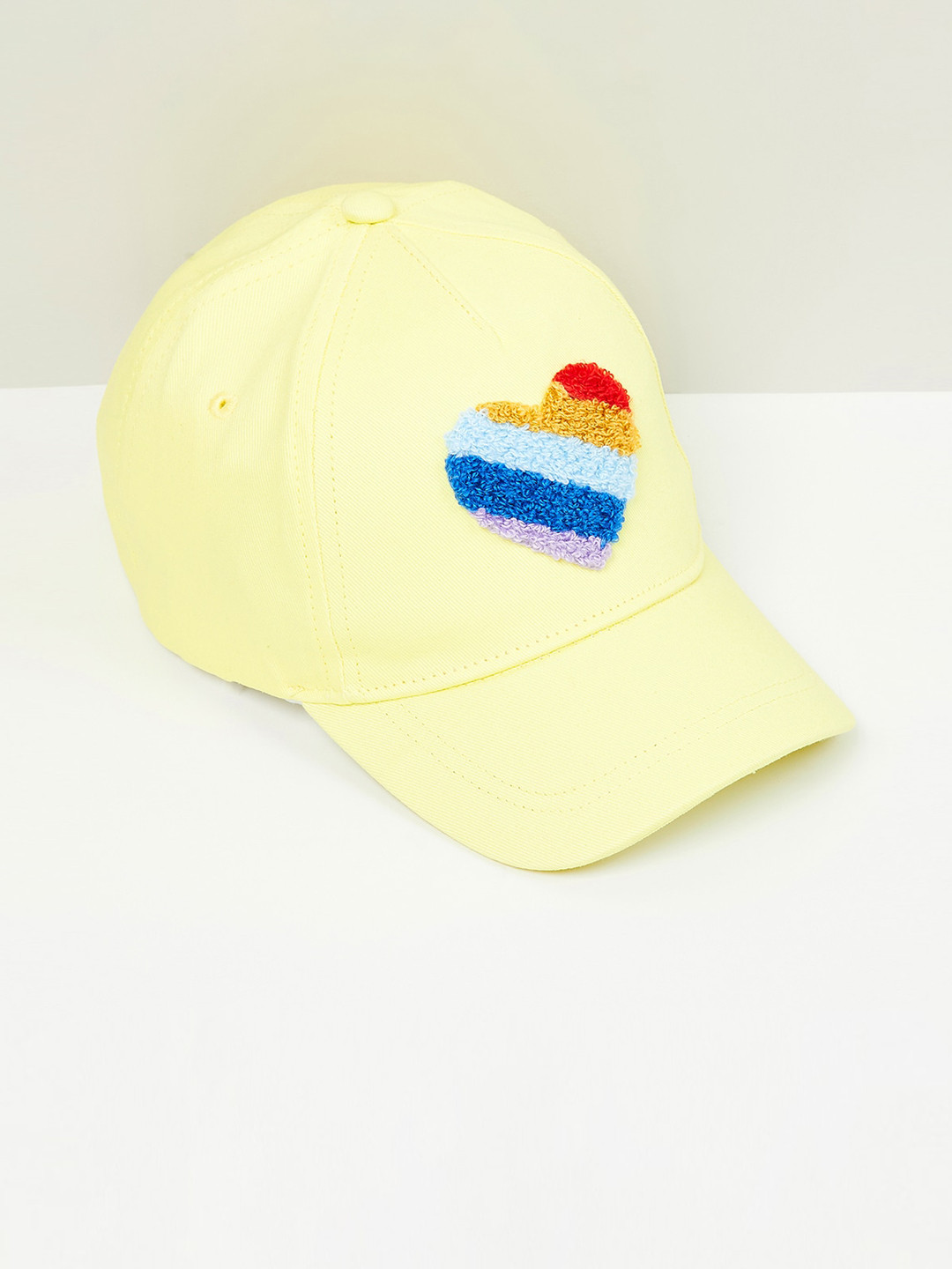 

max Girls Textured Cap, Yellow