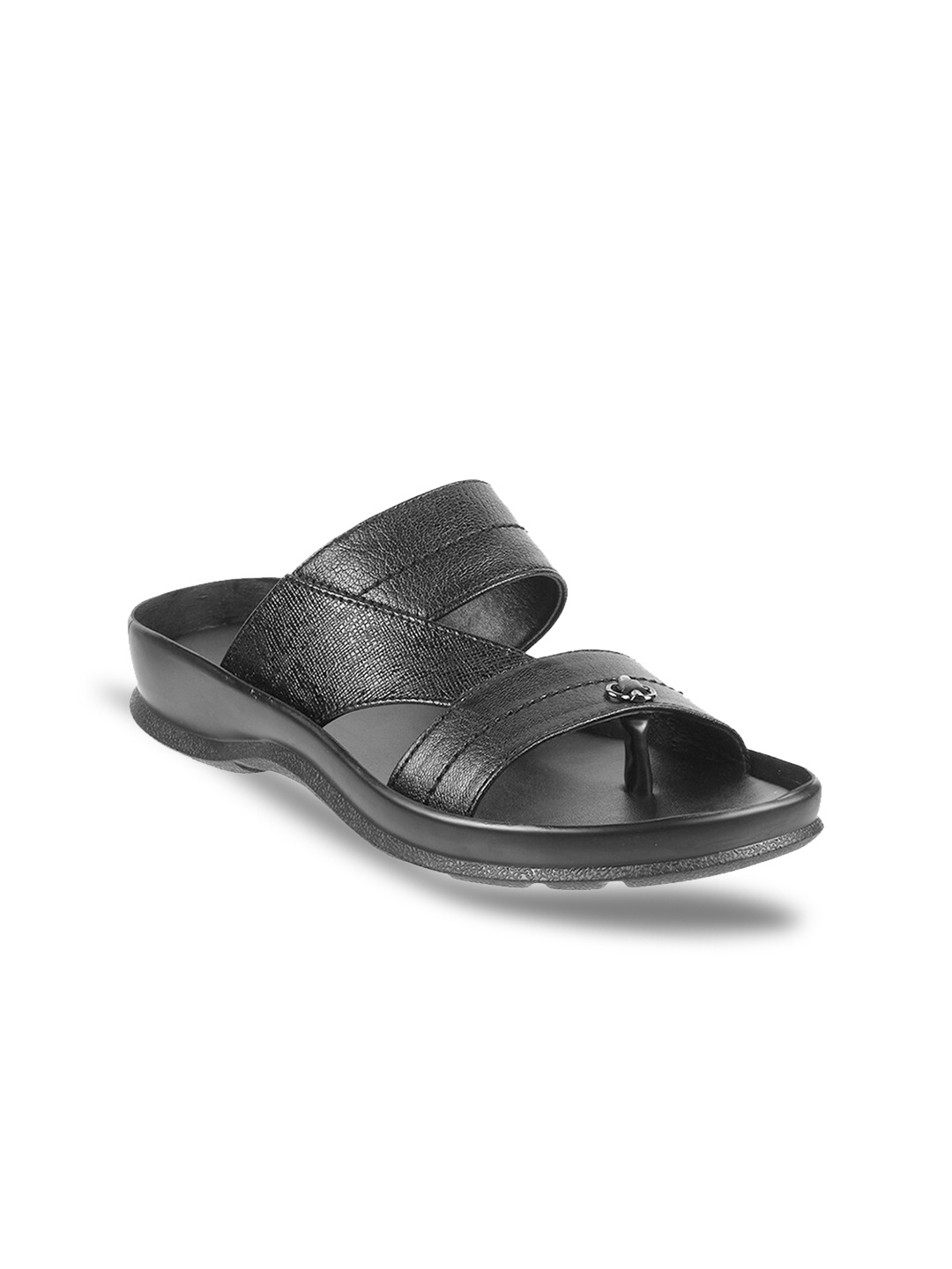 

Metro Men Leather Comfort Sandals, Black