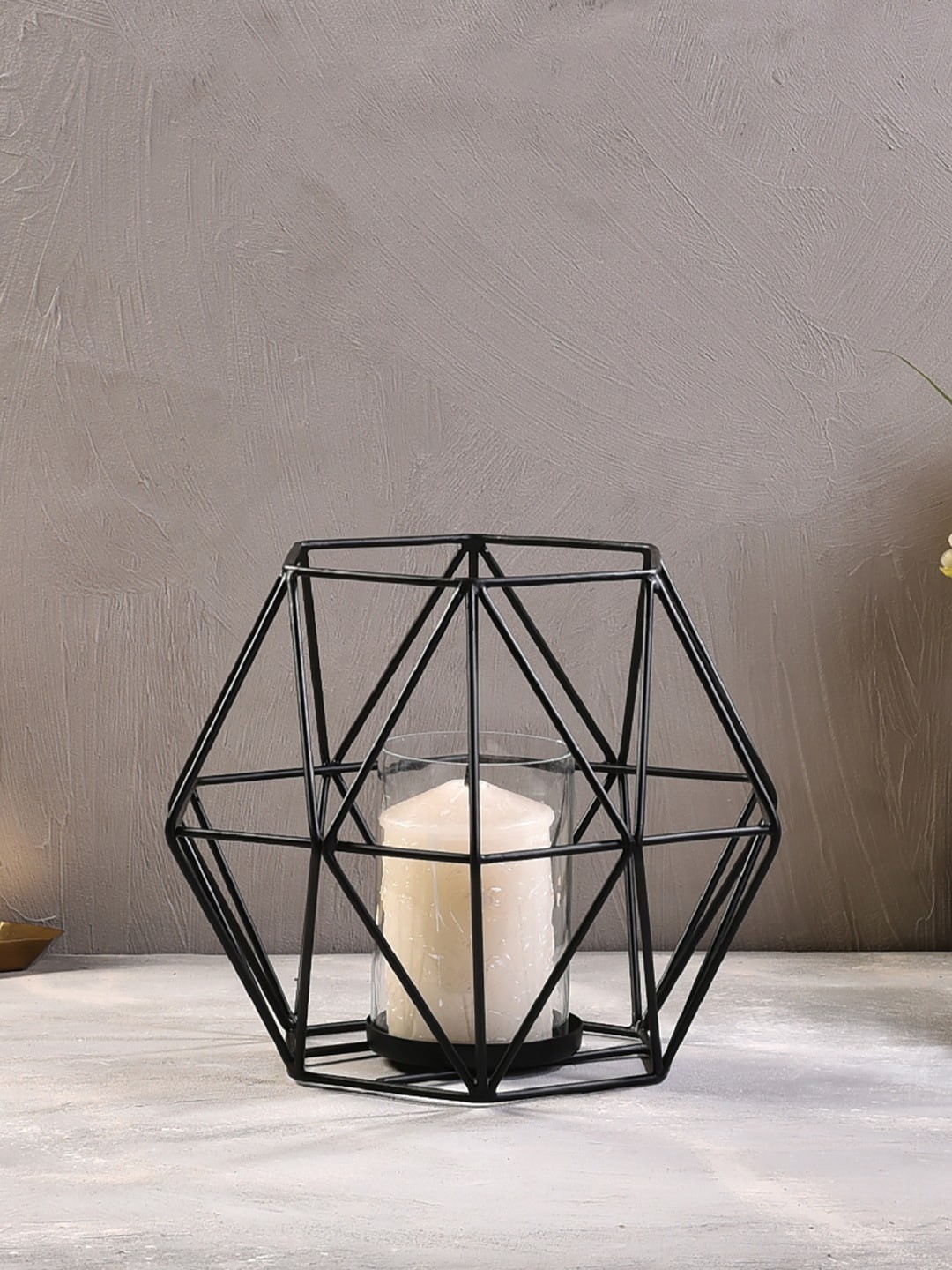 

The 7 DeKor Black Solid Tea-Light Candle Holder