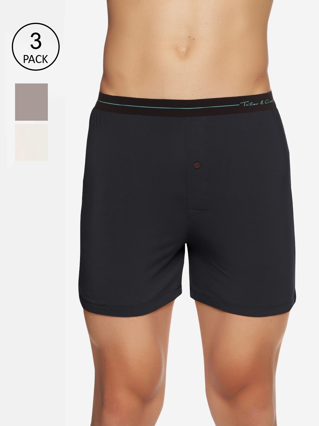 

Tailor & Circus Men Pack Of 3 Assorted Boxers