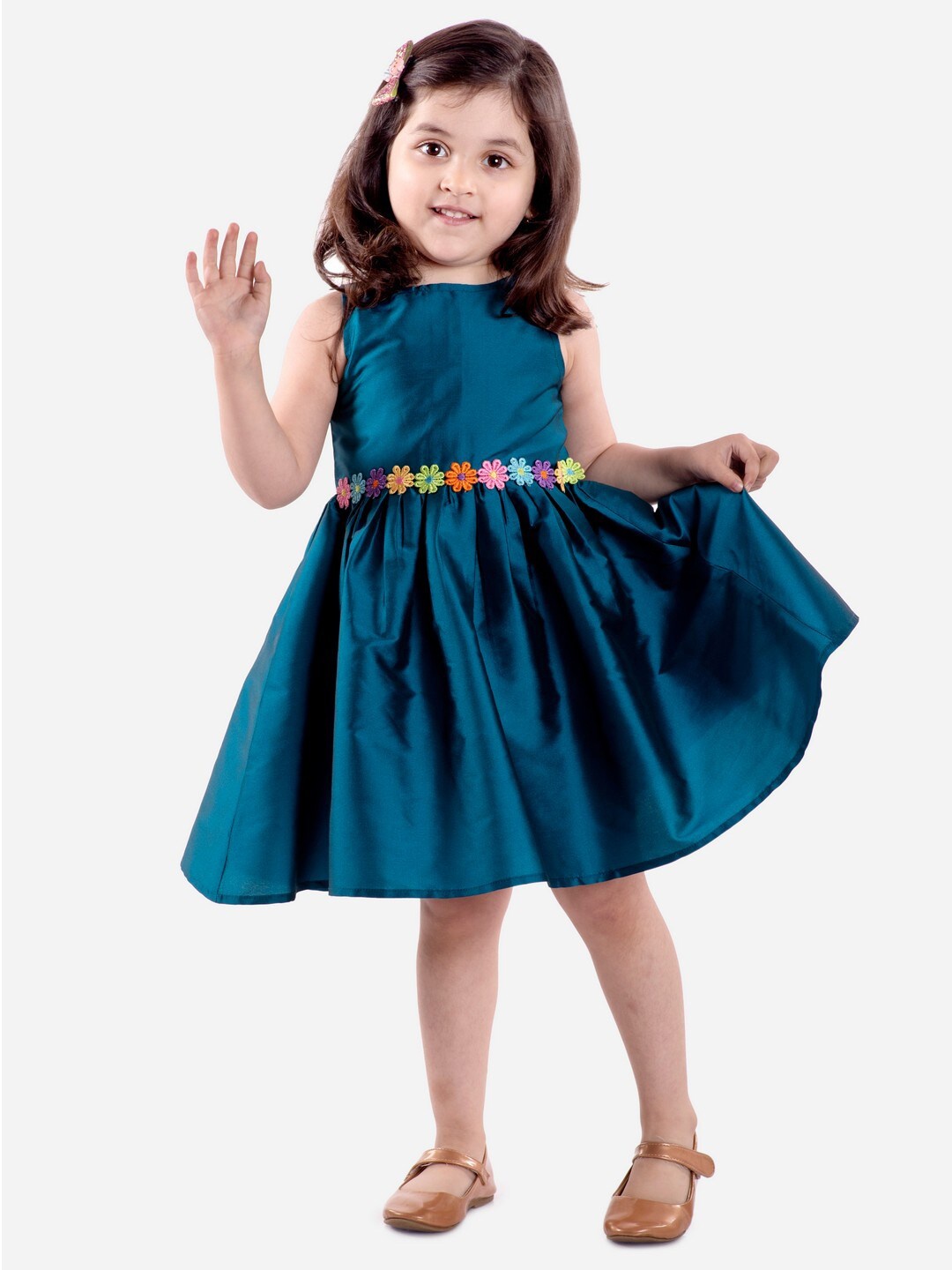 

Jelly Jones Girls Blue Solid Dress