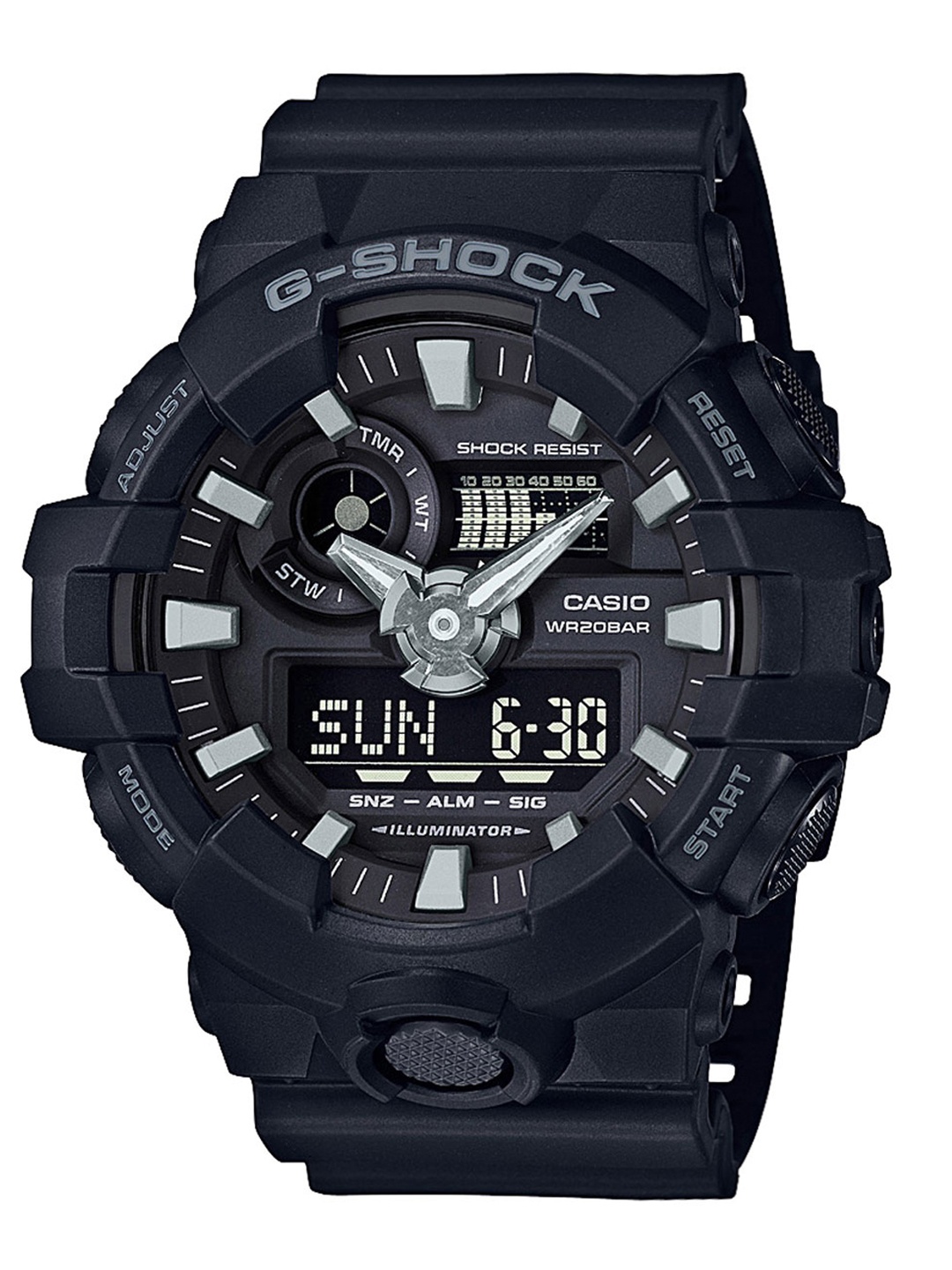 

CASIO G-SHOCK Men Watch G715 GA-700-1BDR, Black