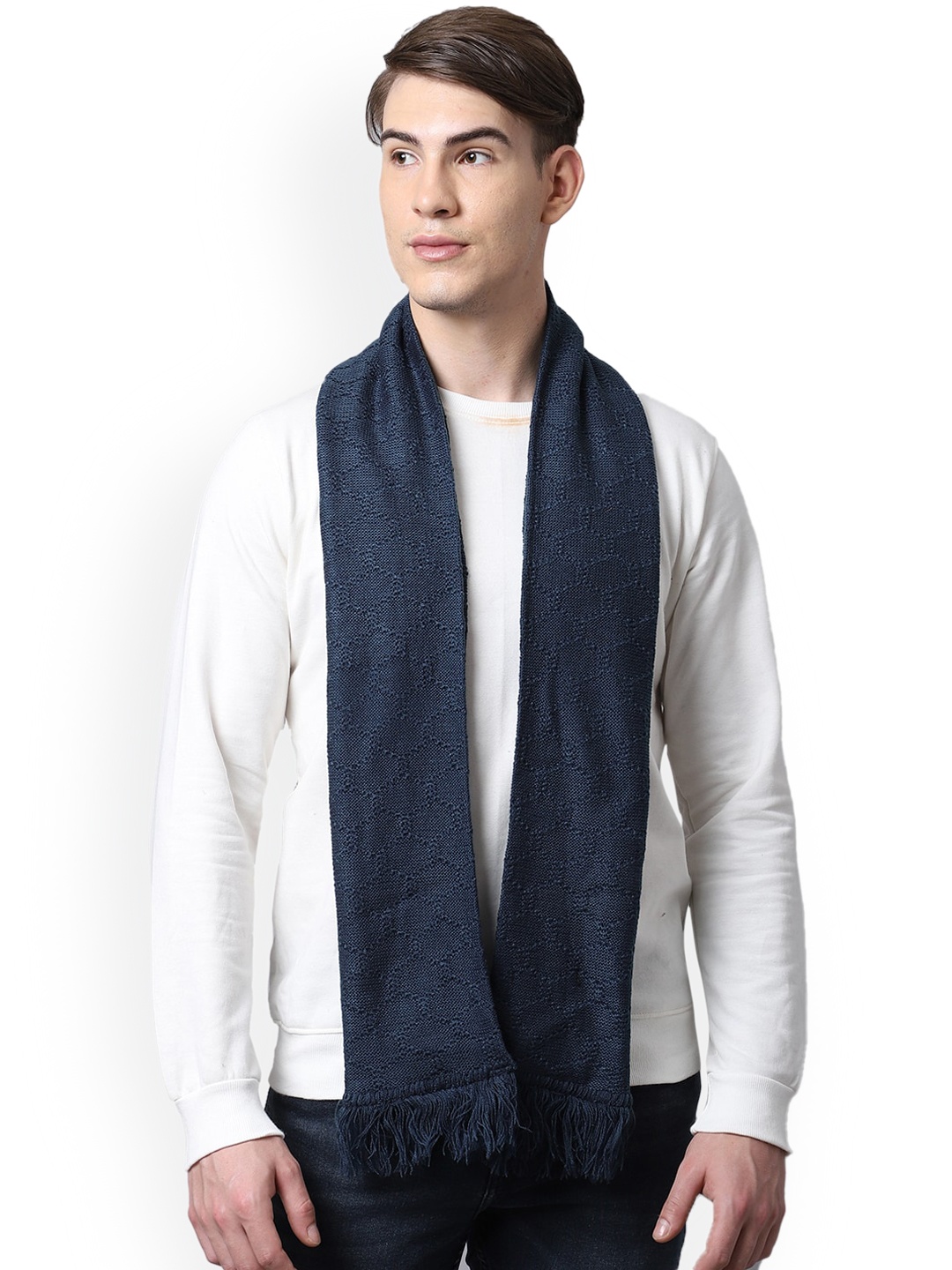 

ELLIS Men Blue Solid Muffler