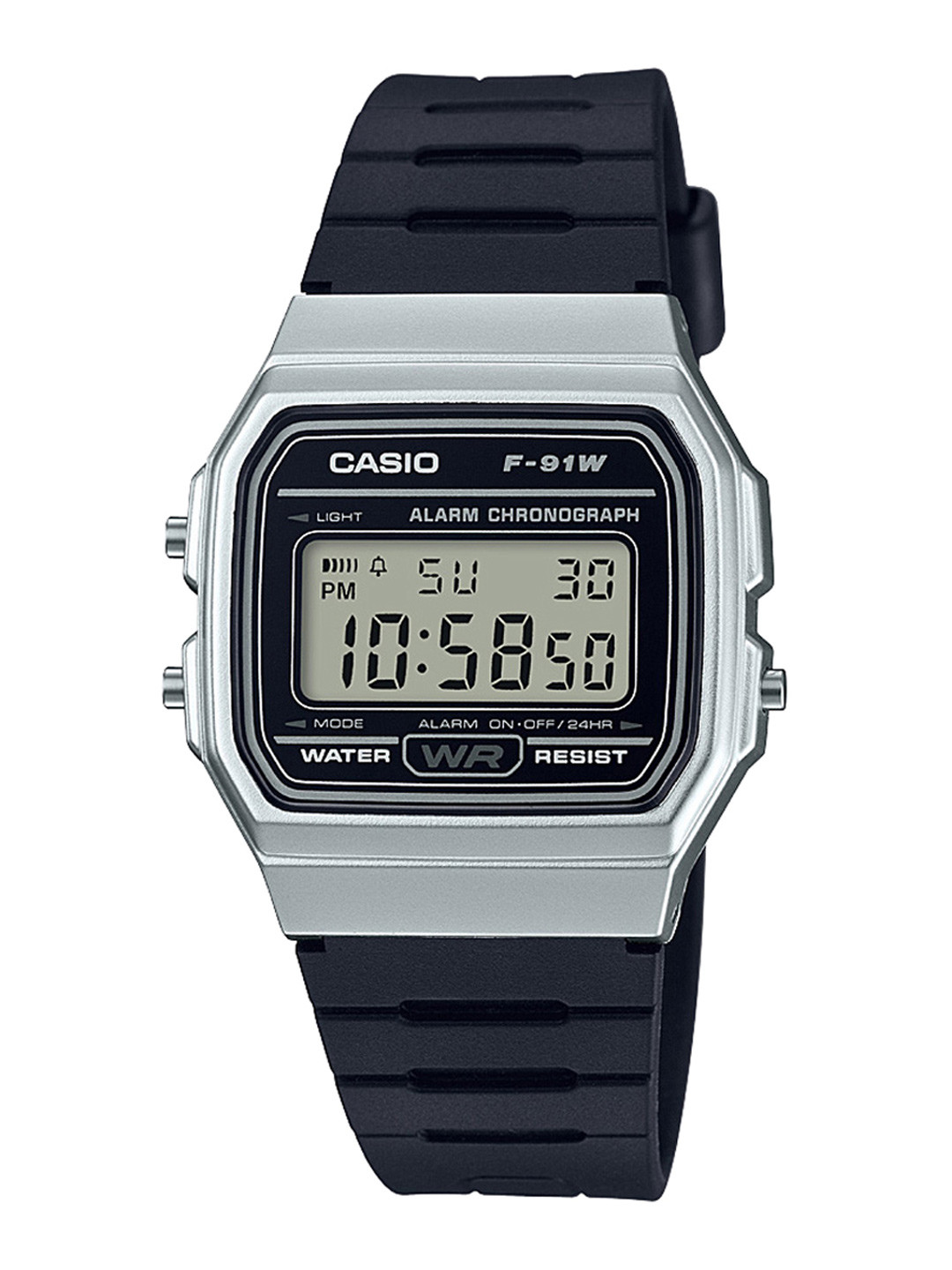 

CASIO Youth Digital Unisex Black Dial Youth Unisex Watch F-91WM-7ADF - D141