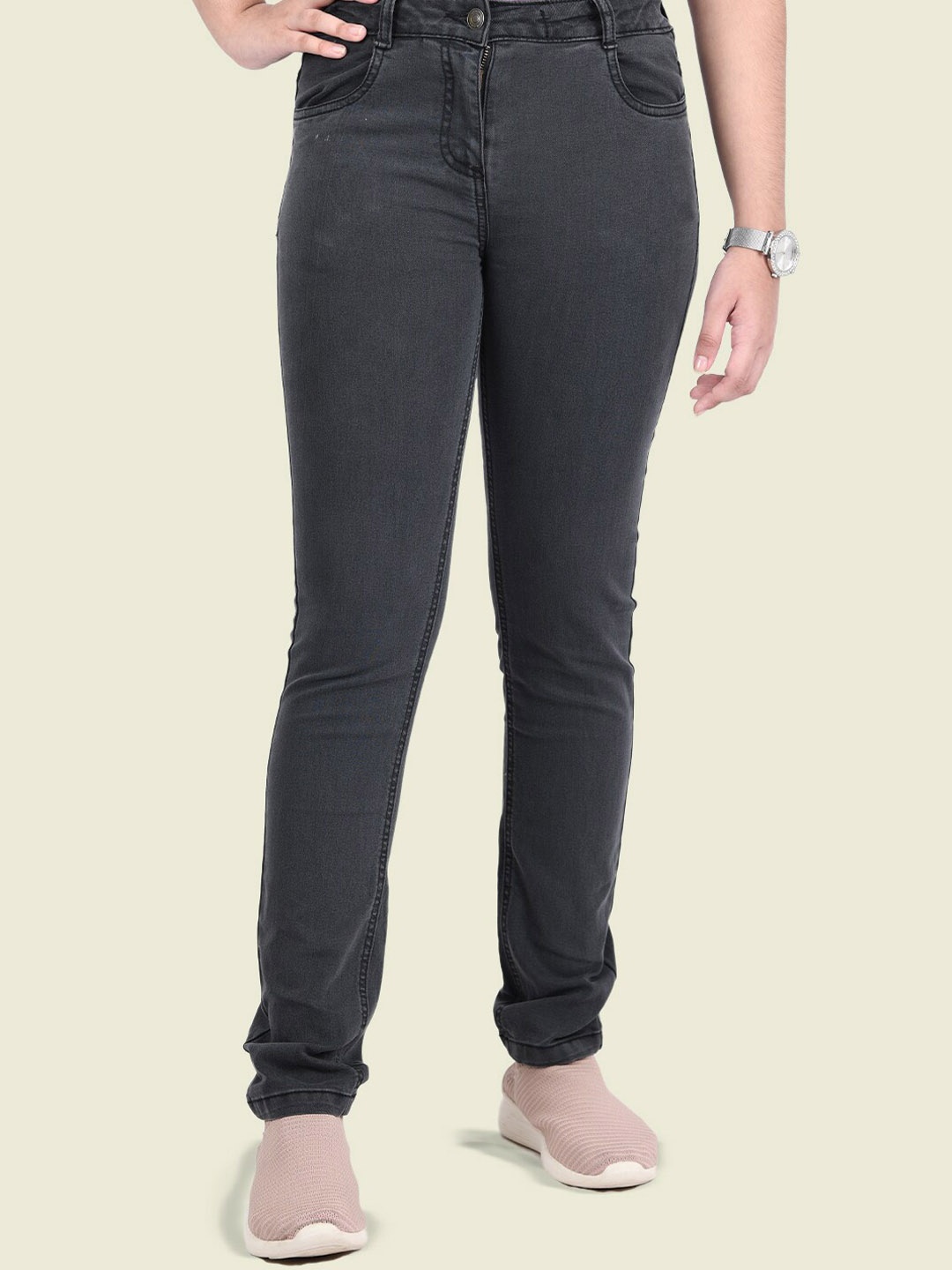 

Zalio Girls Black Skinny Fit Jeans