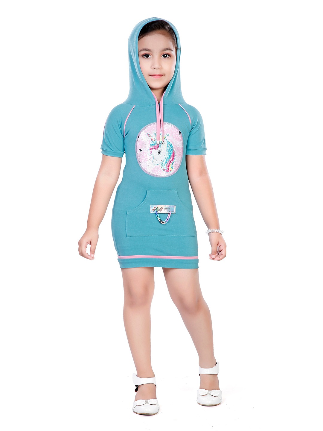 

Hunny Bunny Girls Blue T-shirt Dress