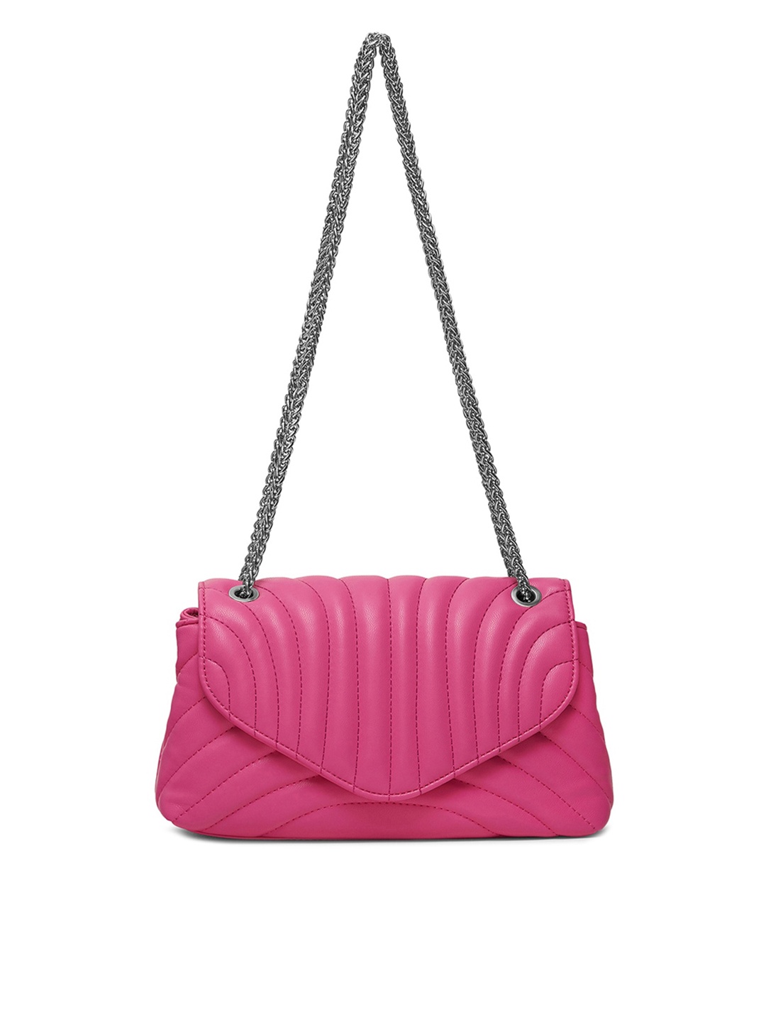 

MIRAGGIO Women Pink Quilted Shoulder Bag