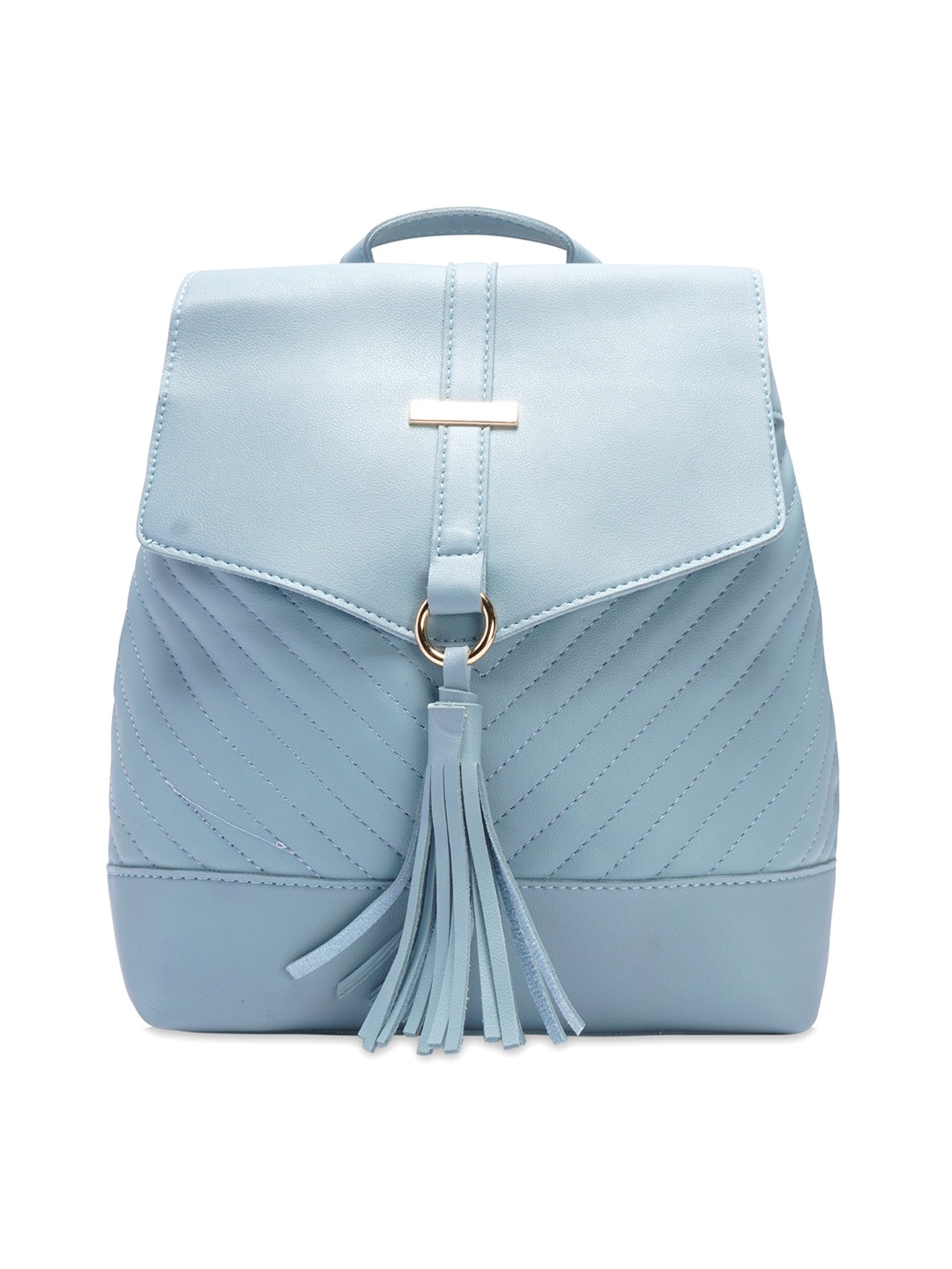 

Luvoksi Women Tasselled Backpack, Blue