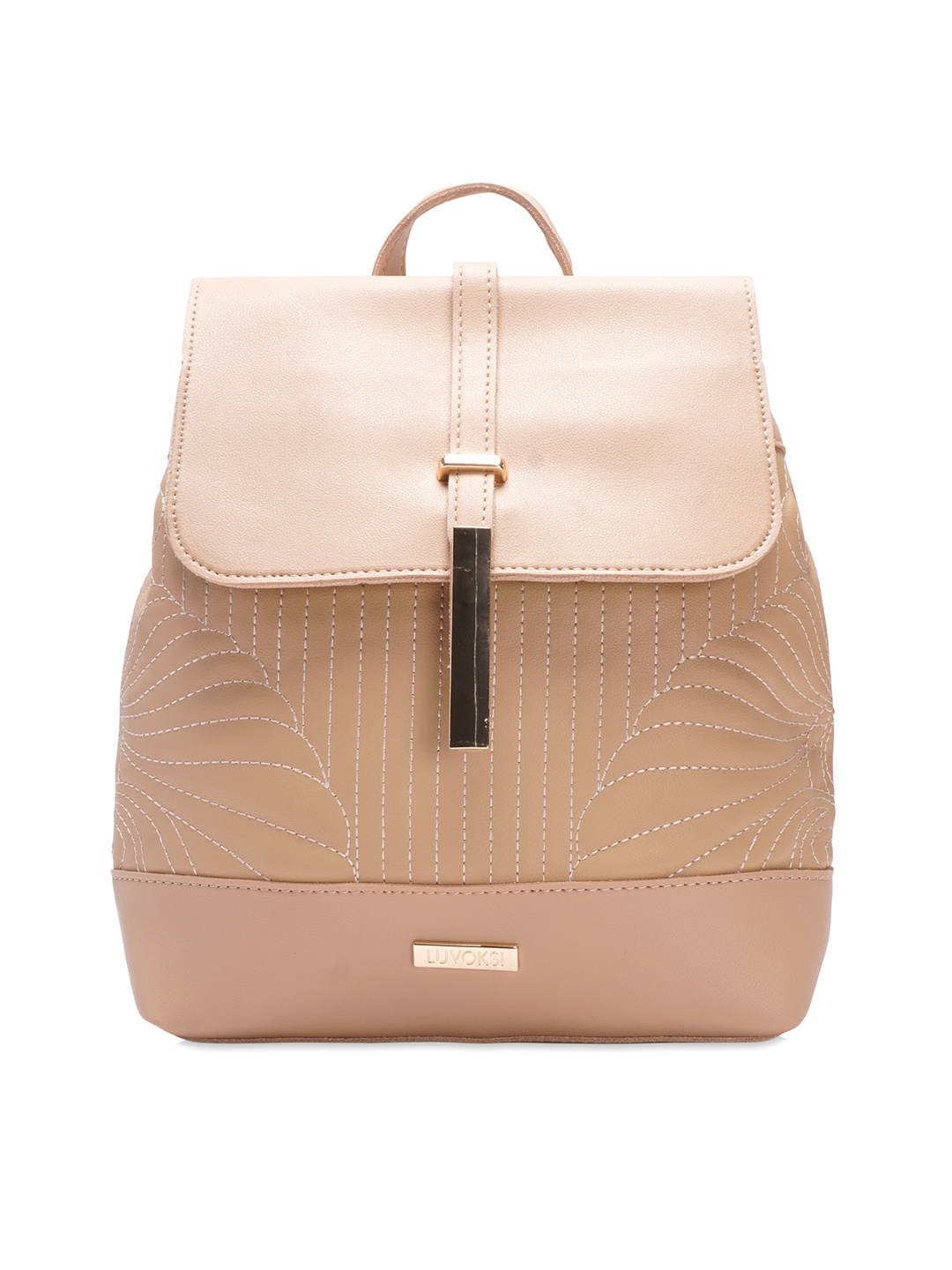 

Luvoksi Women Beige Backpacks