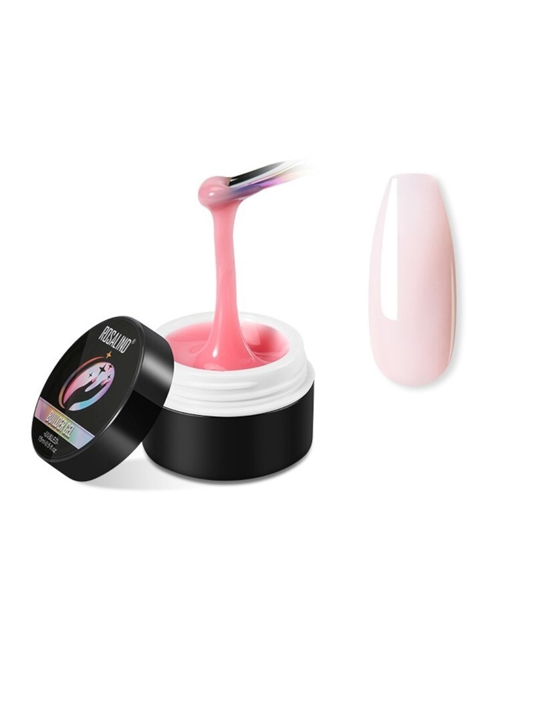 

ROSALIND Builder Gel 15nk Nail Extension Gel Nail Polish 15 ml - A774, Pink