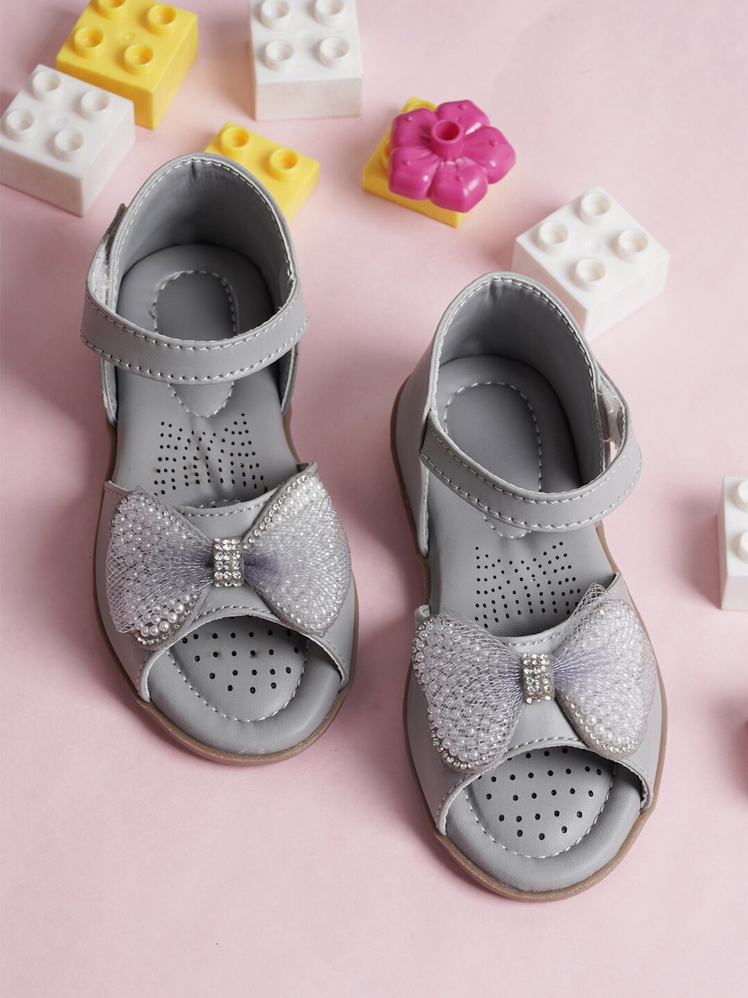 

Style Shoes Girls Comfort Sandals, Grey