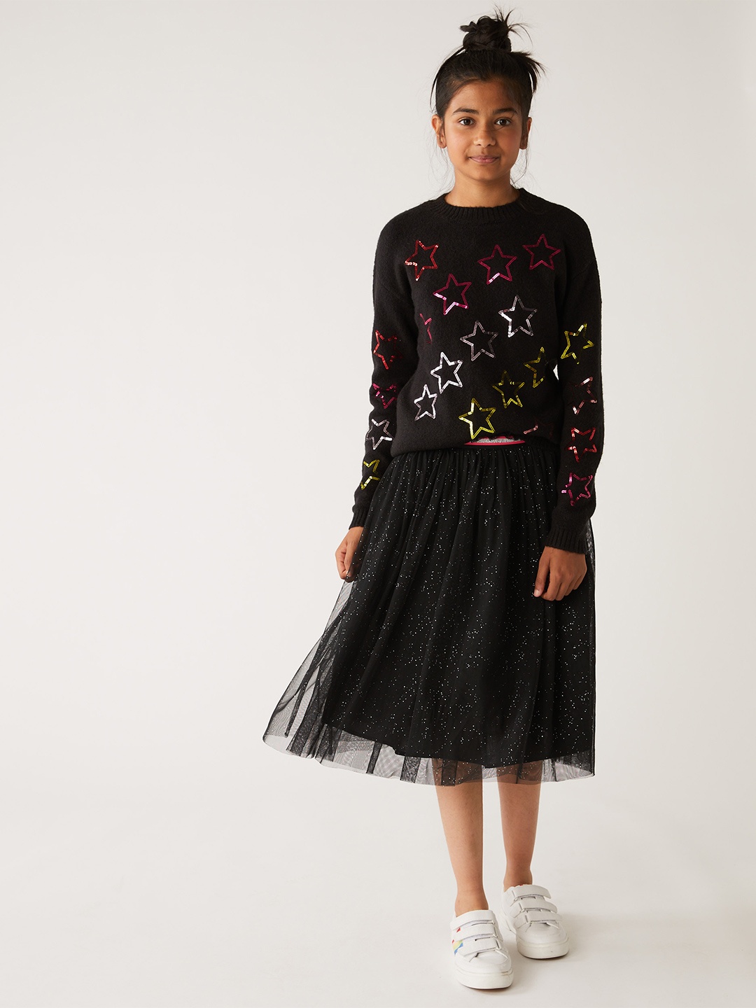 

Marks & Spencer Girls Flared Tulle Skirt, Black