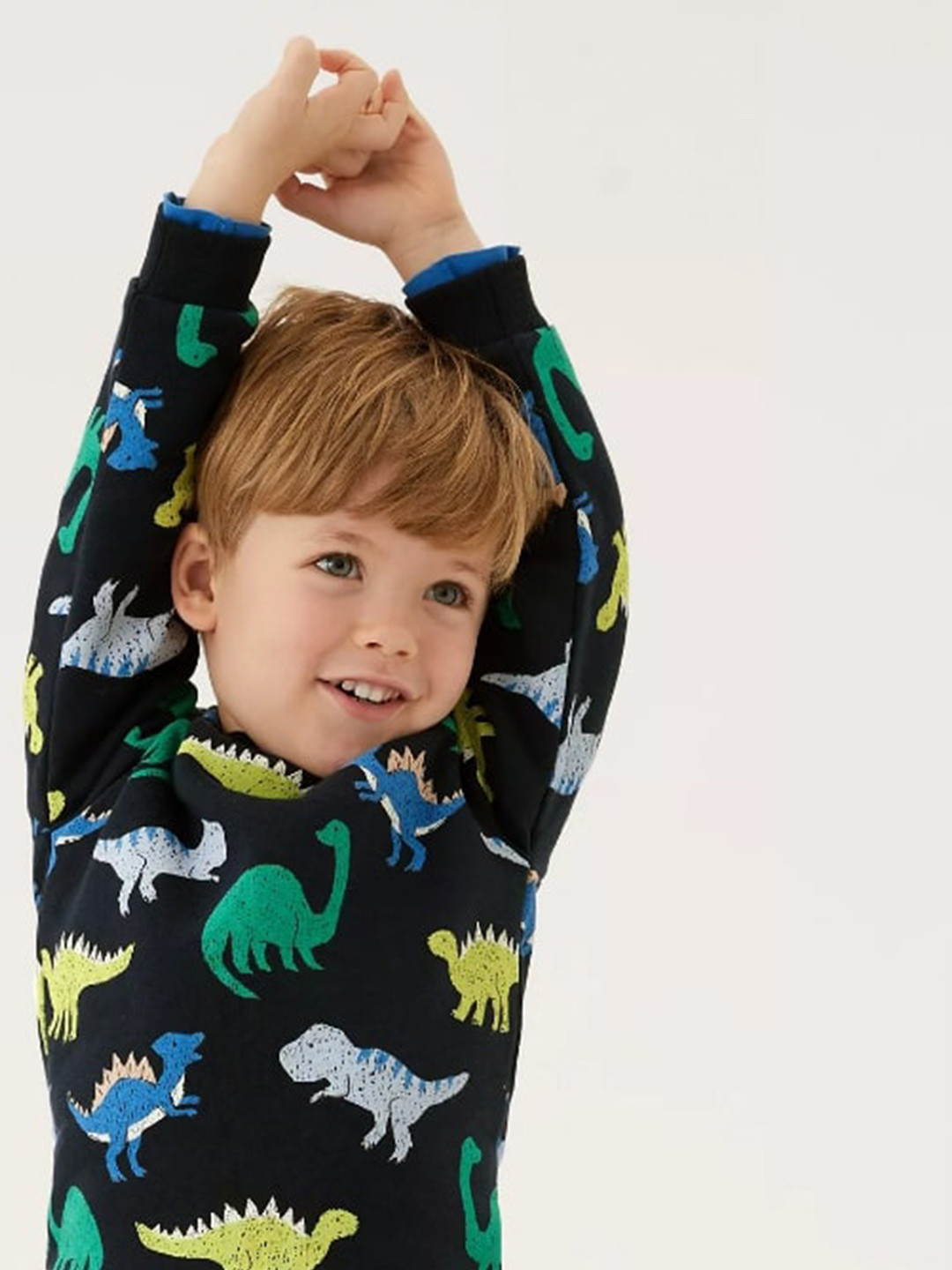 

Marks & Spencer Boys Navy Blue Printed Sweatshirt