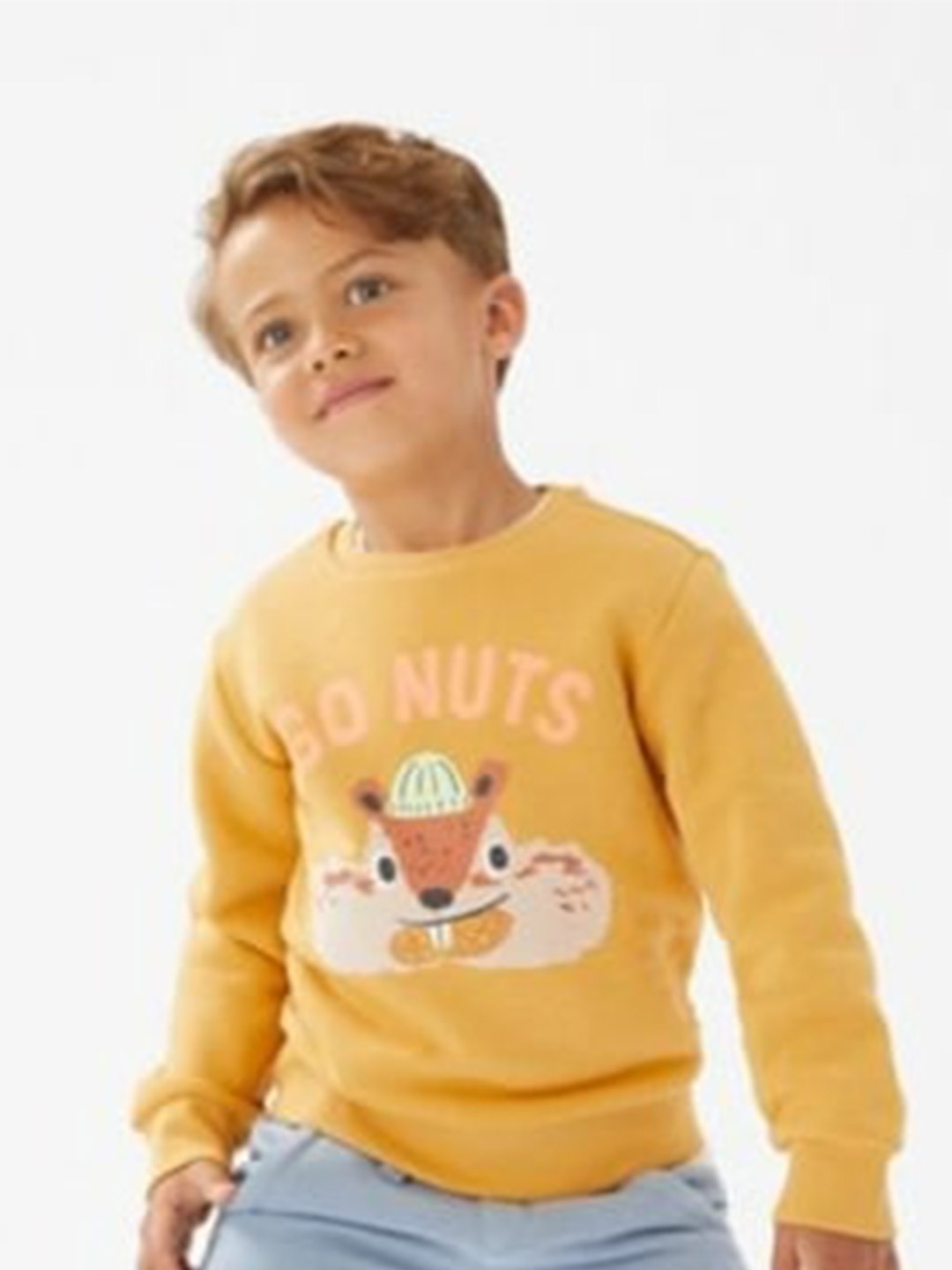 

Marks & Spencer Boys Yellow Printed Sweatshirt
