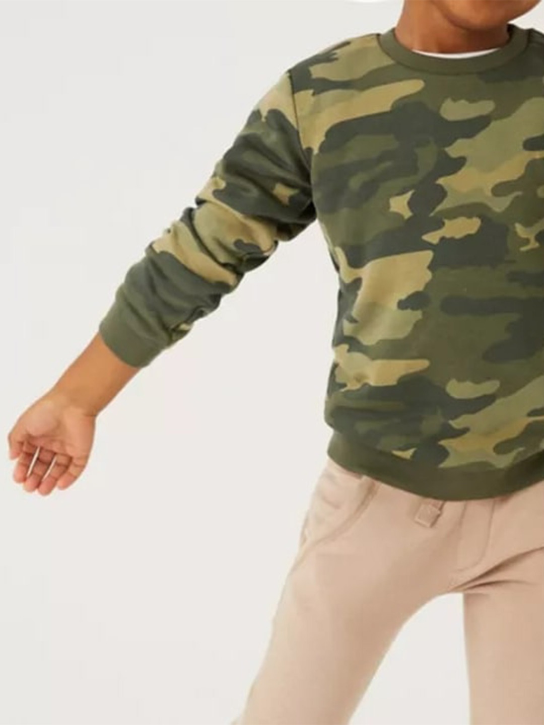 

Marks & Spencer Boys Blue Printed Sweatshirt