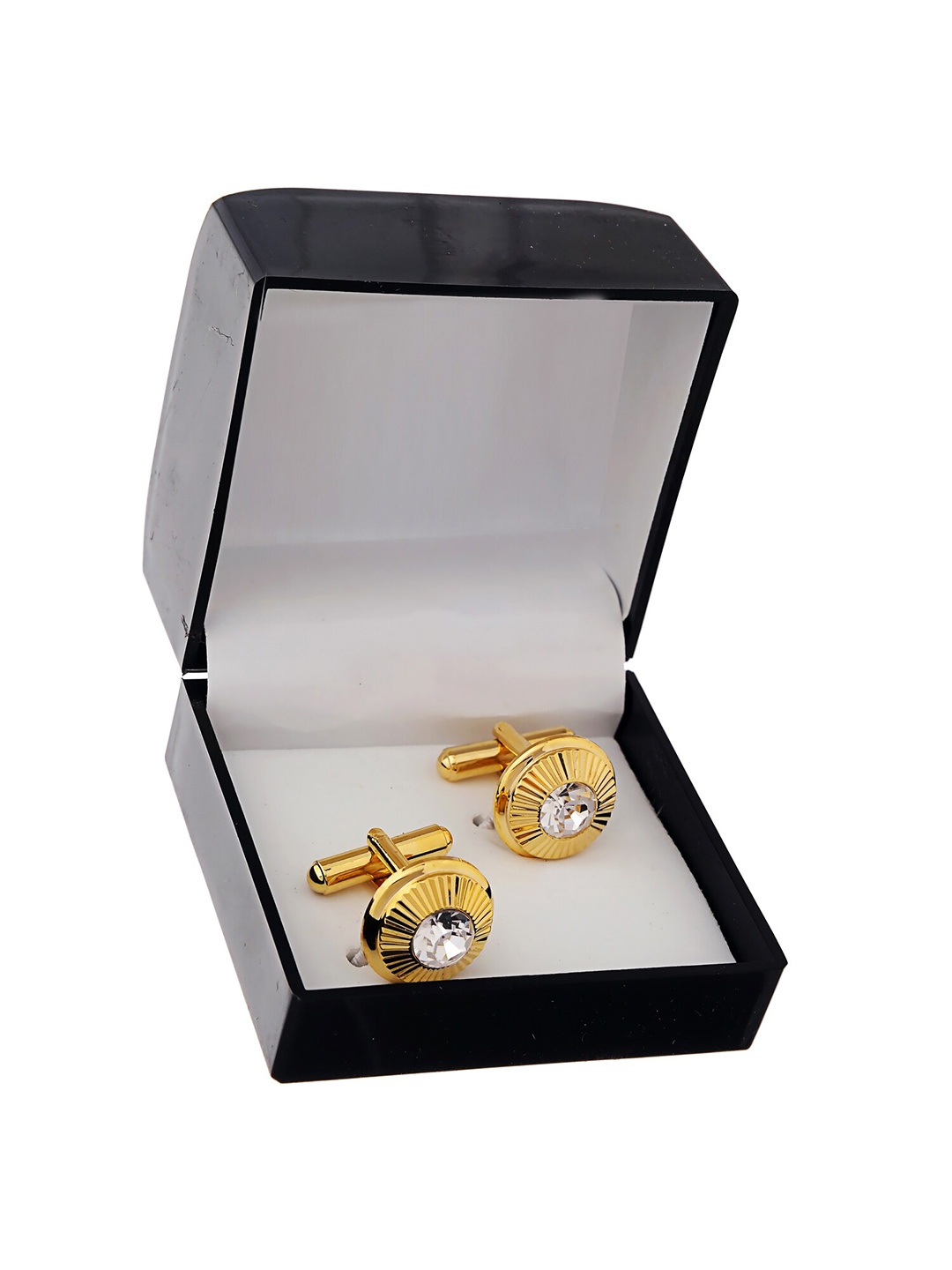 

LUCKY JEWELLERY Gold Plated Cufflink