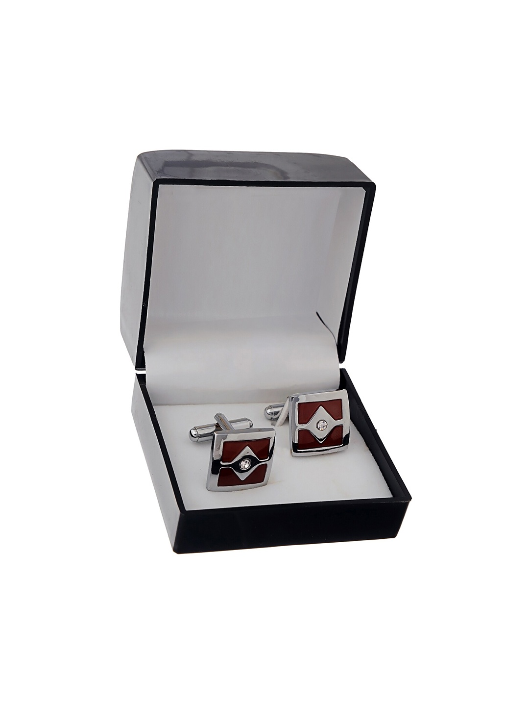 

LUCKY JEWELLERY Silver Plated Cufflink