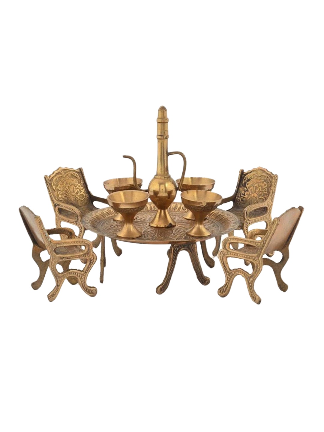 

Fashion Bizz Gold-Toned Maharaja Brass Showpieces