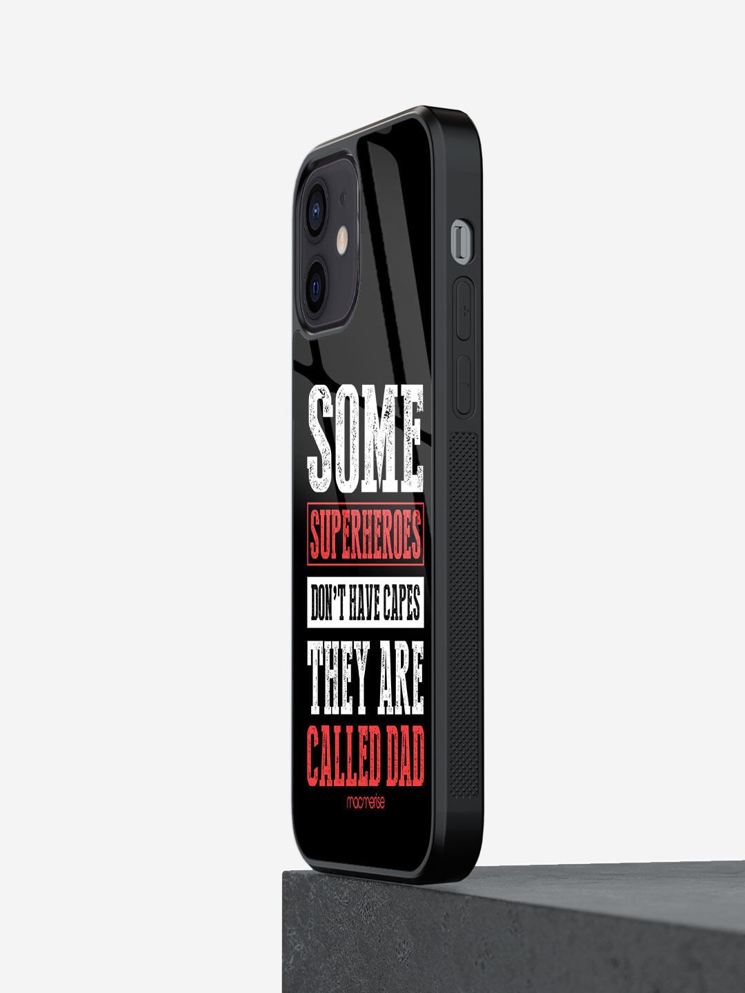 

macmerise Black & White They Are Called Superhero iPhone 12 Mini Back Case