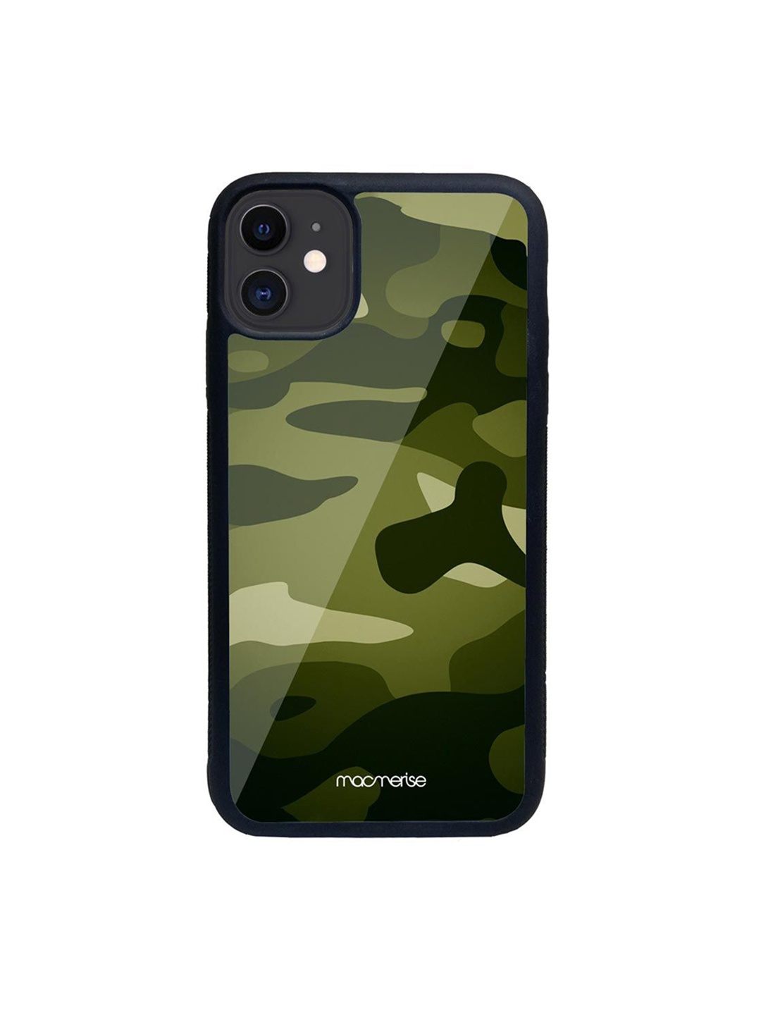 

Macmerise Olive Green Camo Printed iPhone 11 Phone Case