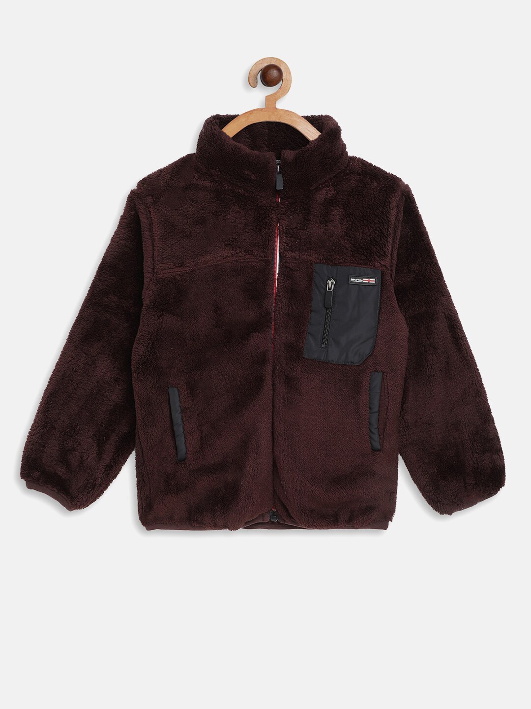 

Octave Boys Maroon Soild Sweatshirt