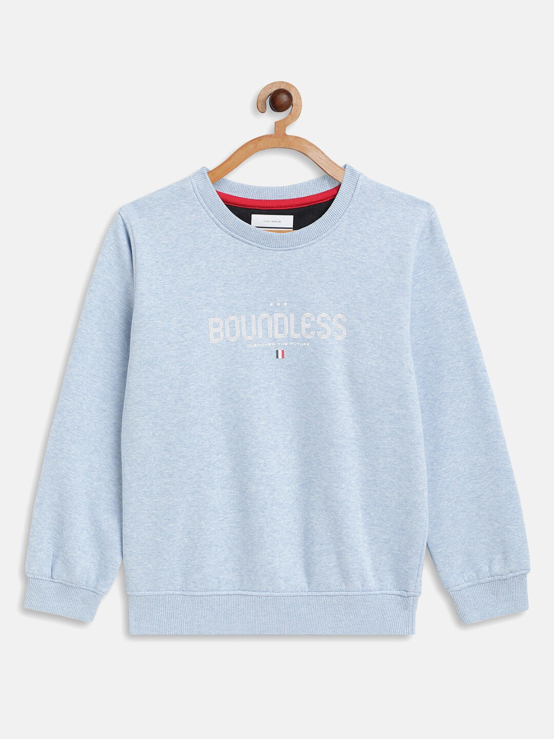 

Octave Boys Blue Printed Sweatshirt