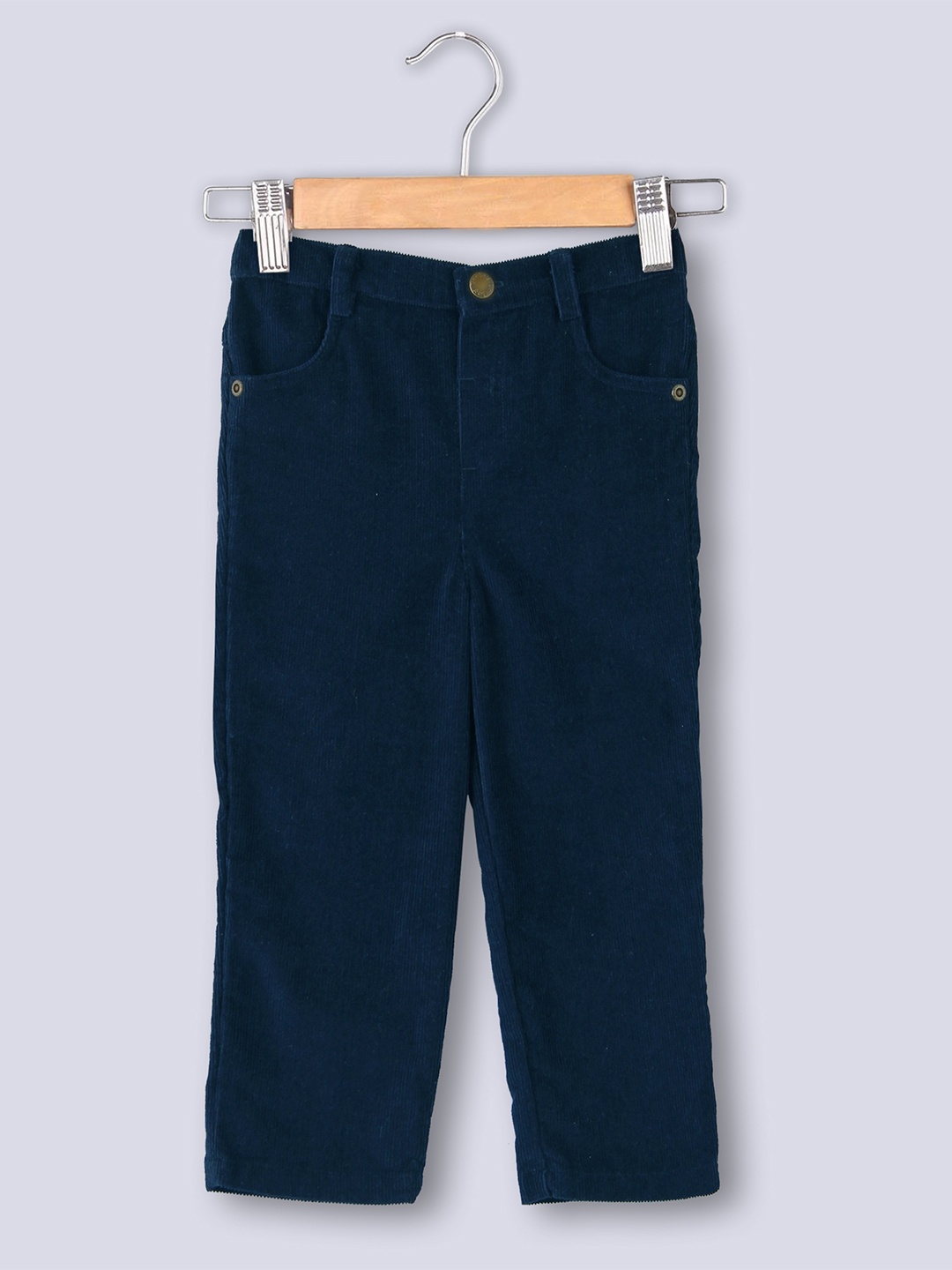 

Beebay Boys Navy Blue Cotton Trousers