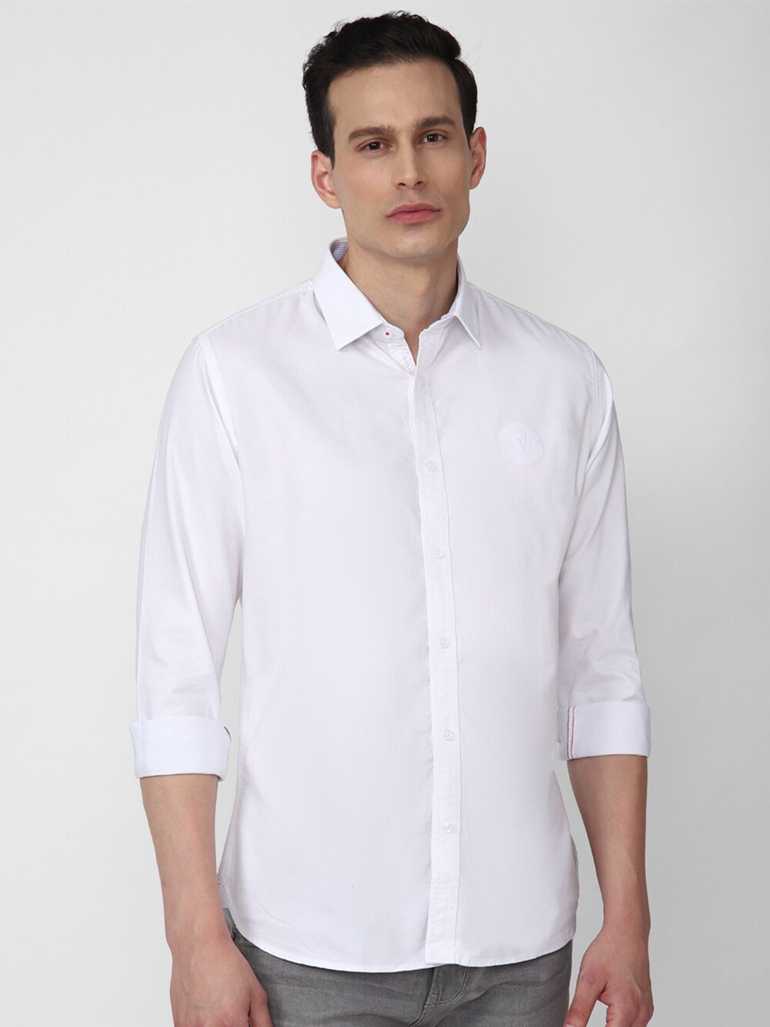 

Van Heusen Sport Men Slim Fit Pure Cotton Casual Shirt, White
