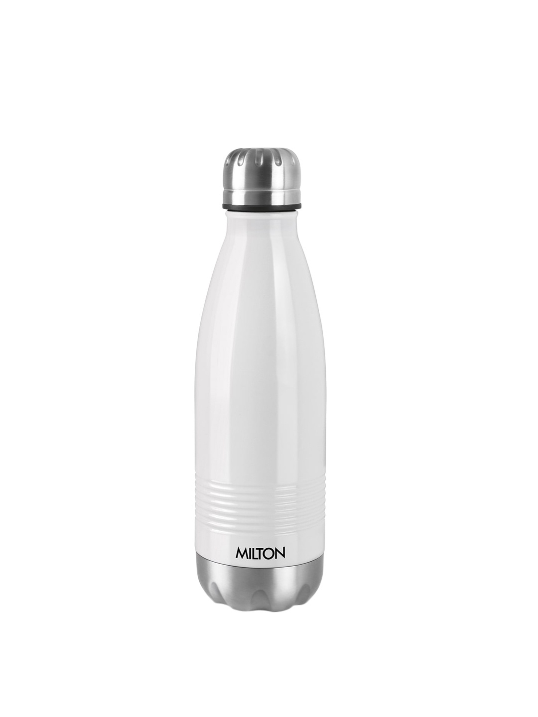 

Milton White Duo DLX 350 Thermosteel 24 Hours Hot & Cold Water Bottle 350 ml