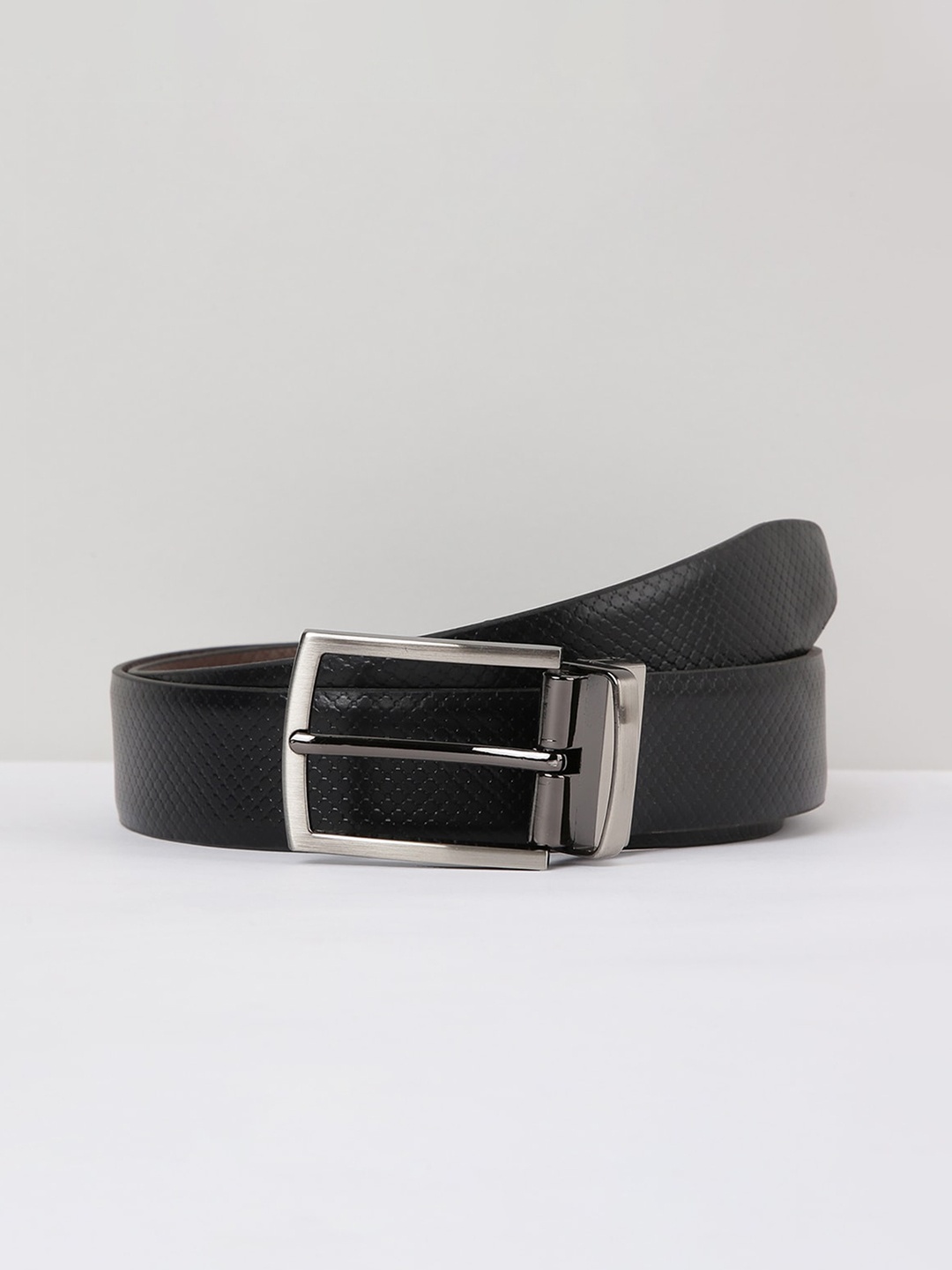 

max Men Leather Formal Belt, Brown