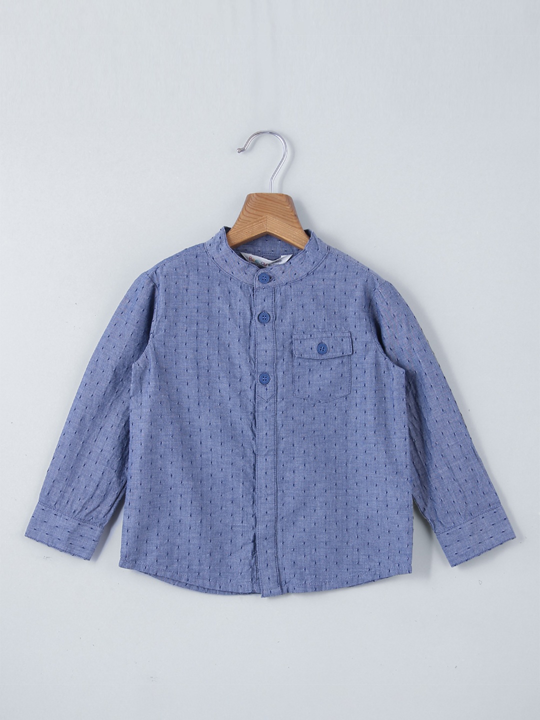 

Beebay Boys Printed Casual Shirt, Blue