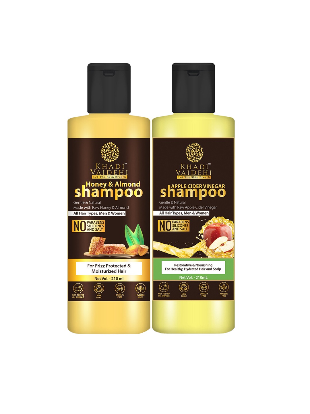 

Khadi Vaidehi Set Of 2 Shampoo, Multi