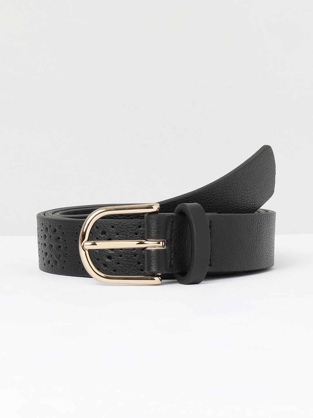 

max Woman Black PU Belt