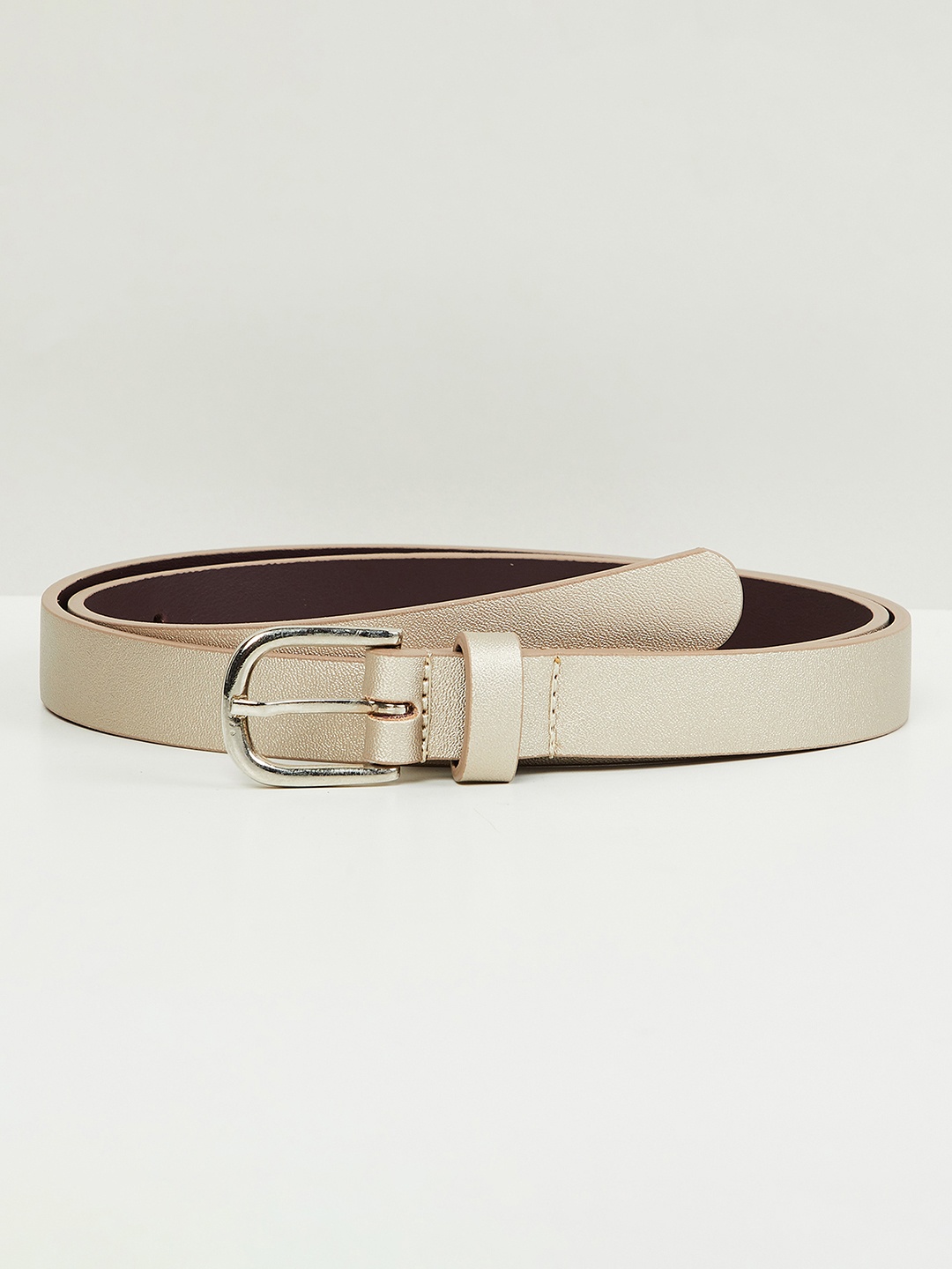 

max Women PU Belt, Gold