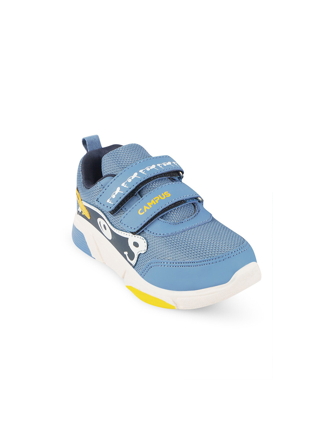 

Campus Unisex Kids Blue Mesh Running Shoes