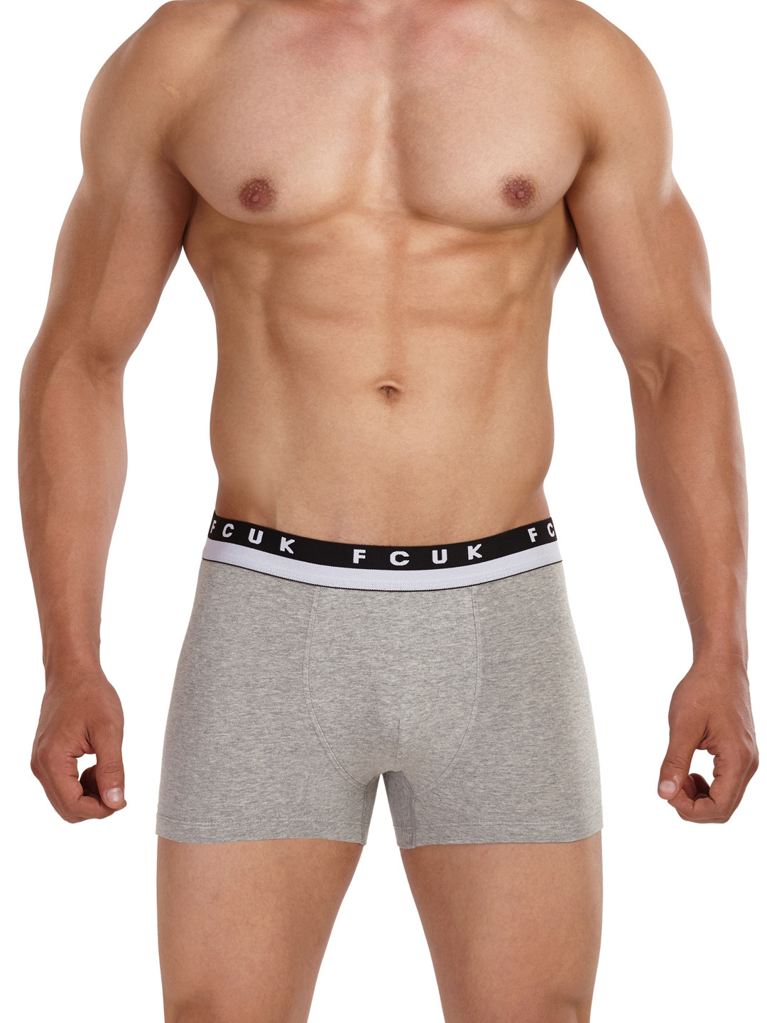 

FCUK Men Grey Marquee Trunks CTR03