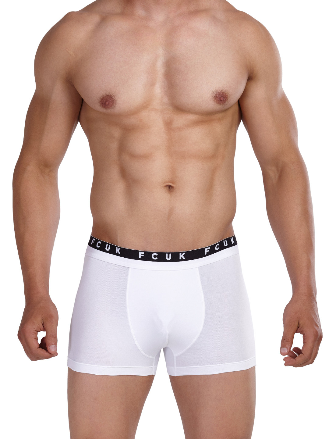 

FCUK Underwear White Marquee Trunks CTR03