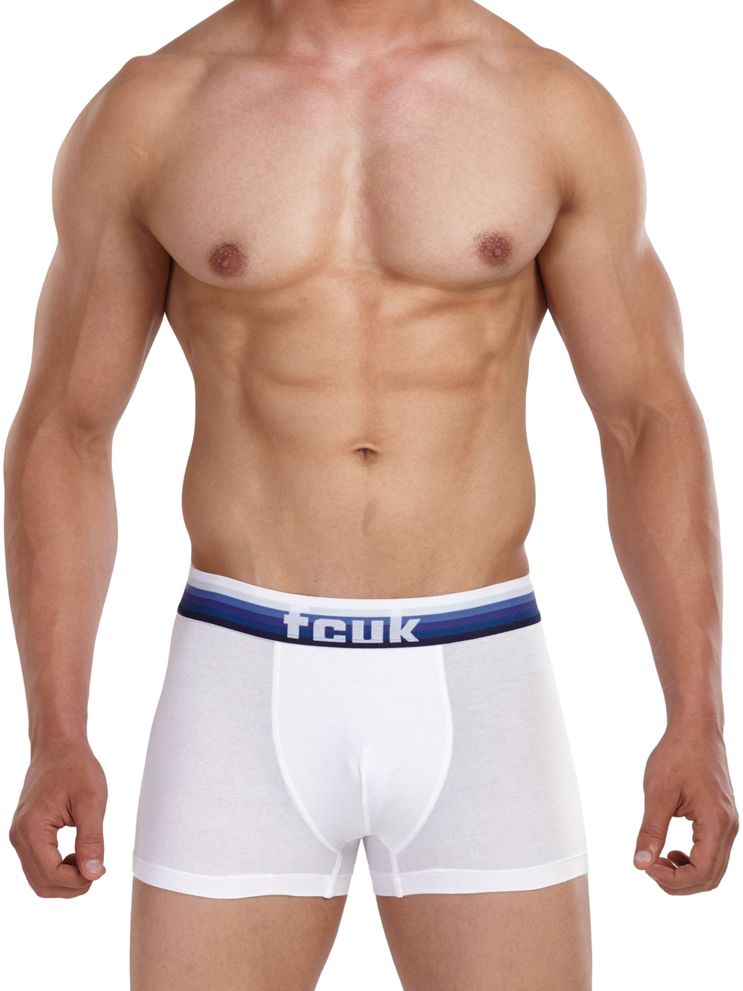 

FCUK Underwear White Gradient Trunks CTR06