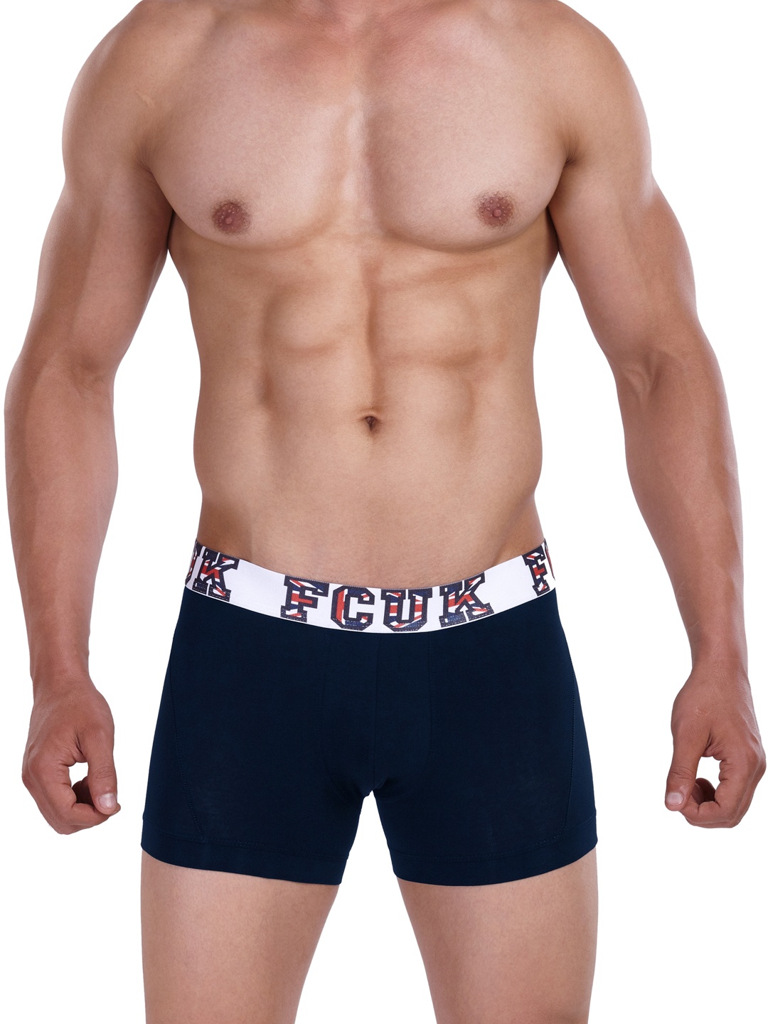 

FCUK Underwear Navy England Trunks CTR07, Navy blue