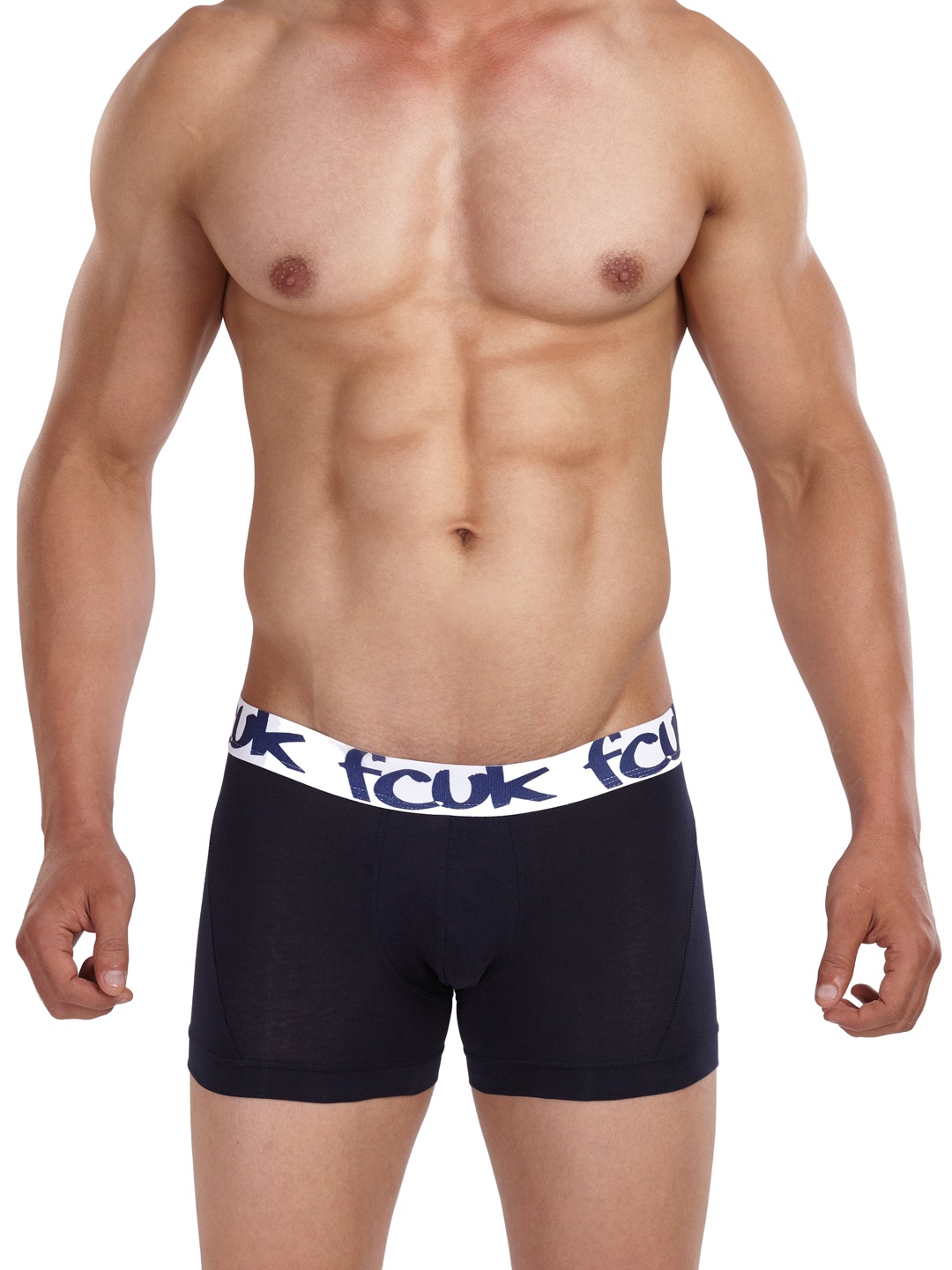 

FCUK Underwear Navy Graffiti Trunks CTR08, Navy blue