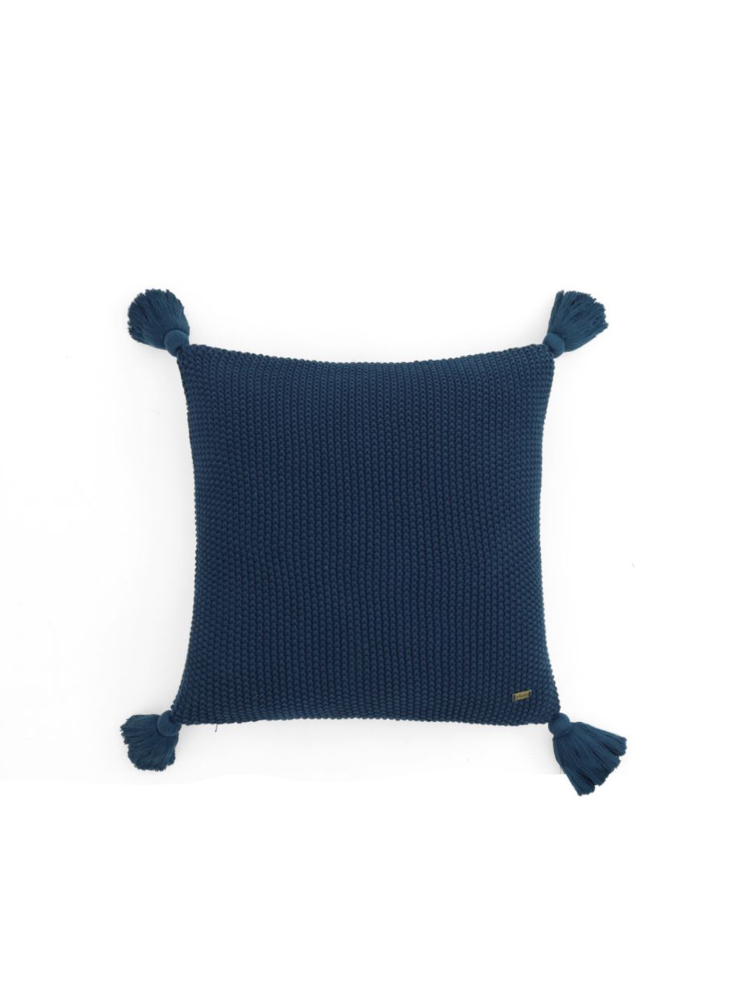 

Pluchi Blue Square Cotton Cushion Covers