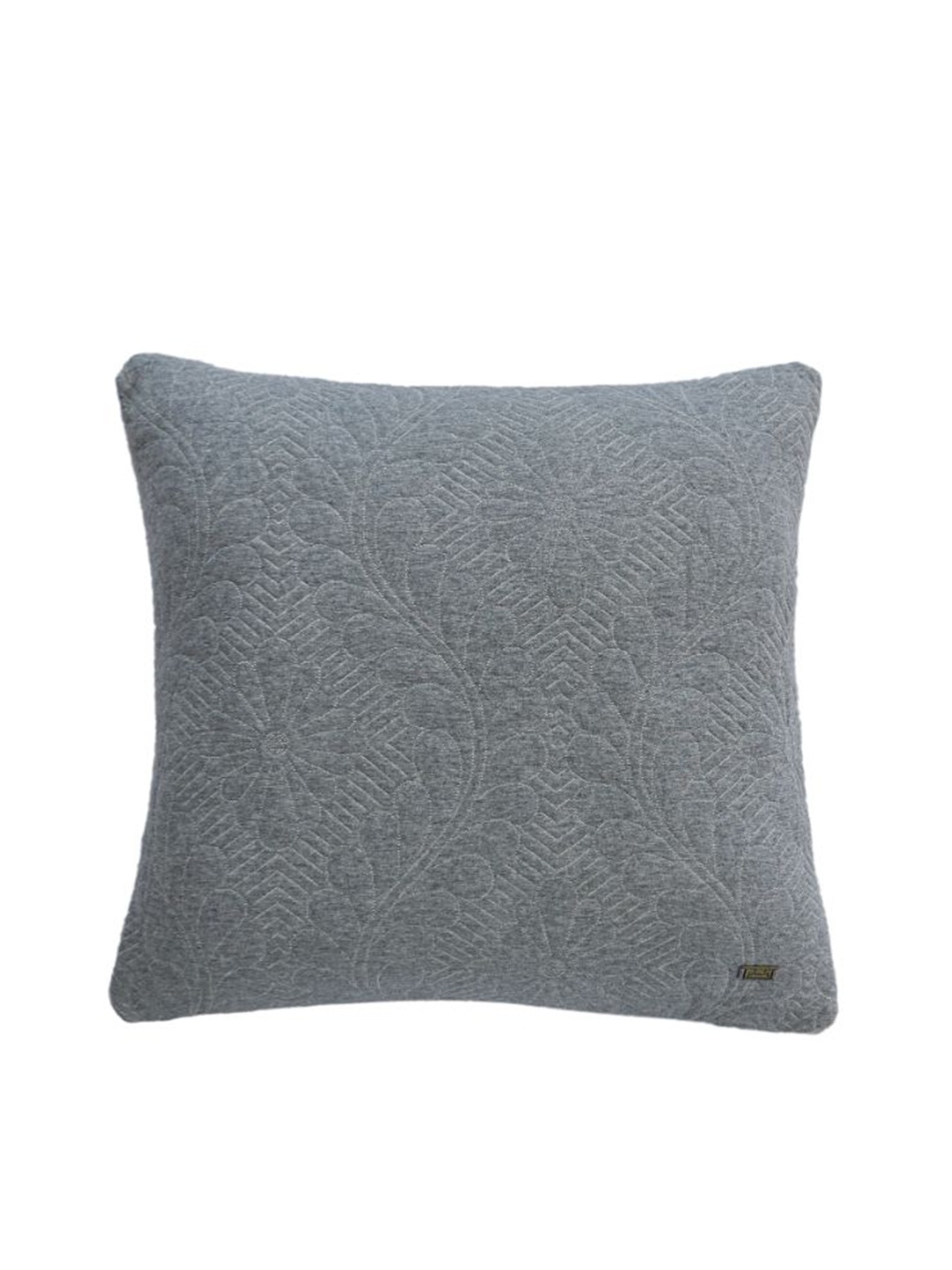 

Pluchi Grey Melange Square Cotton Cushion Covers