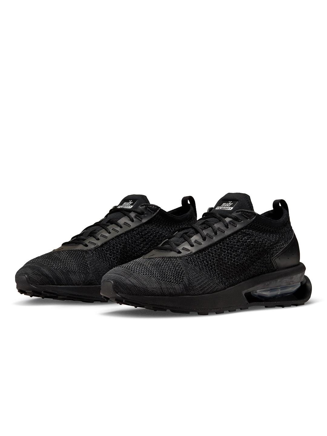 

Nike Men Black Air Max Flyknit Racer Sneakers