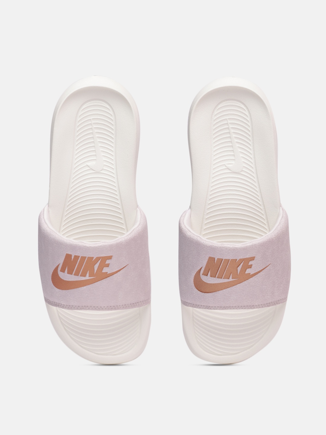 

Nike Women Lavender Printed VICTORI ONE Sliders