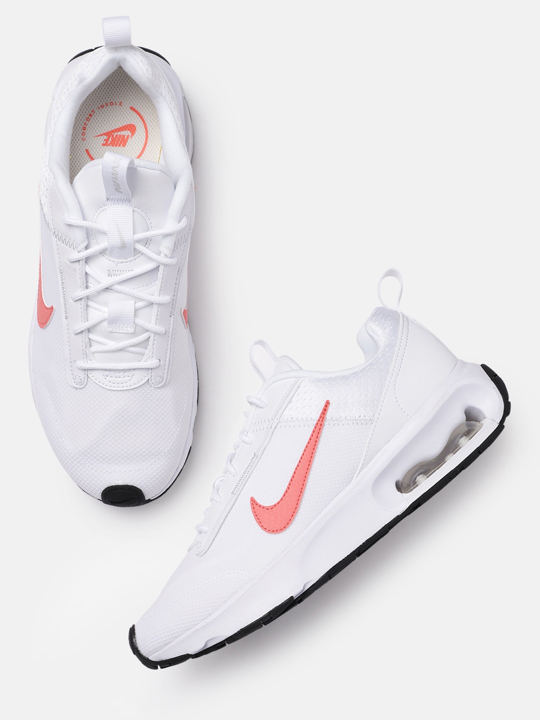 

Nike Women White AIR MAX INTRLK LITE Sneakers