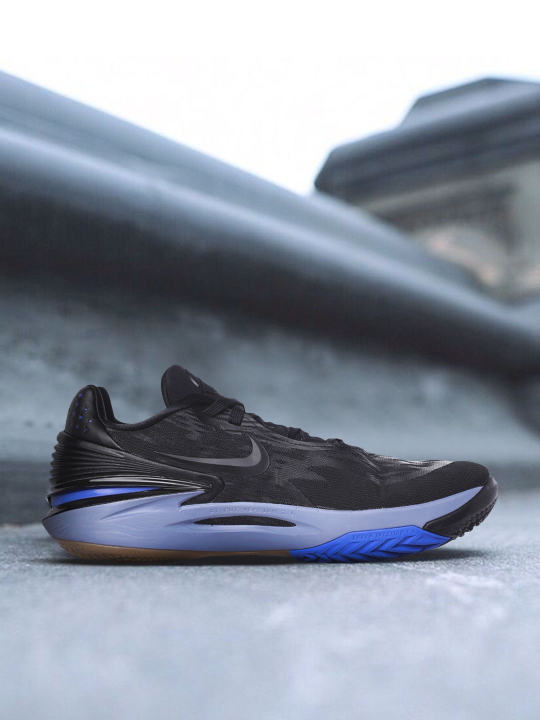 

Nike Men Black AIR ZOOM G.T. CUT 2 Basketball Shoes