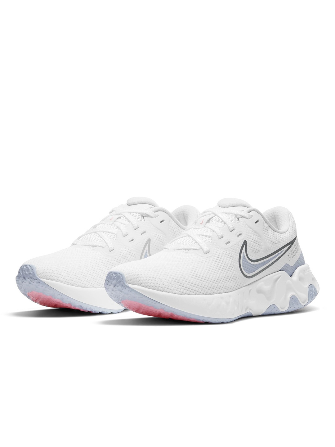 

Nike Women White RENEW RIDE 2 Running Shoes